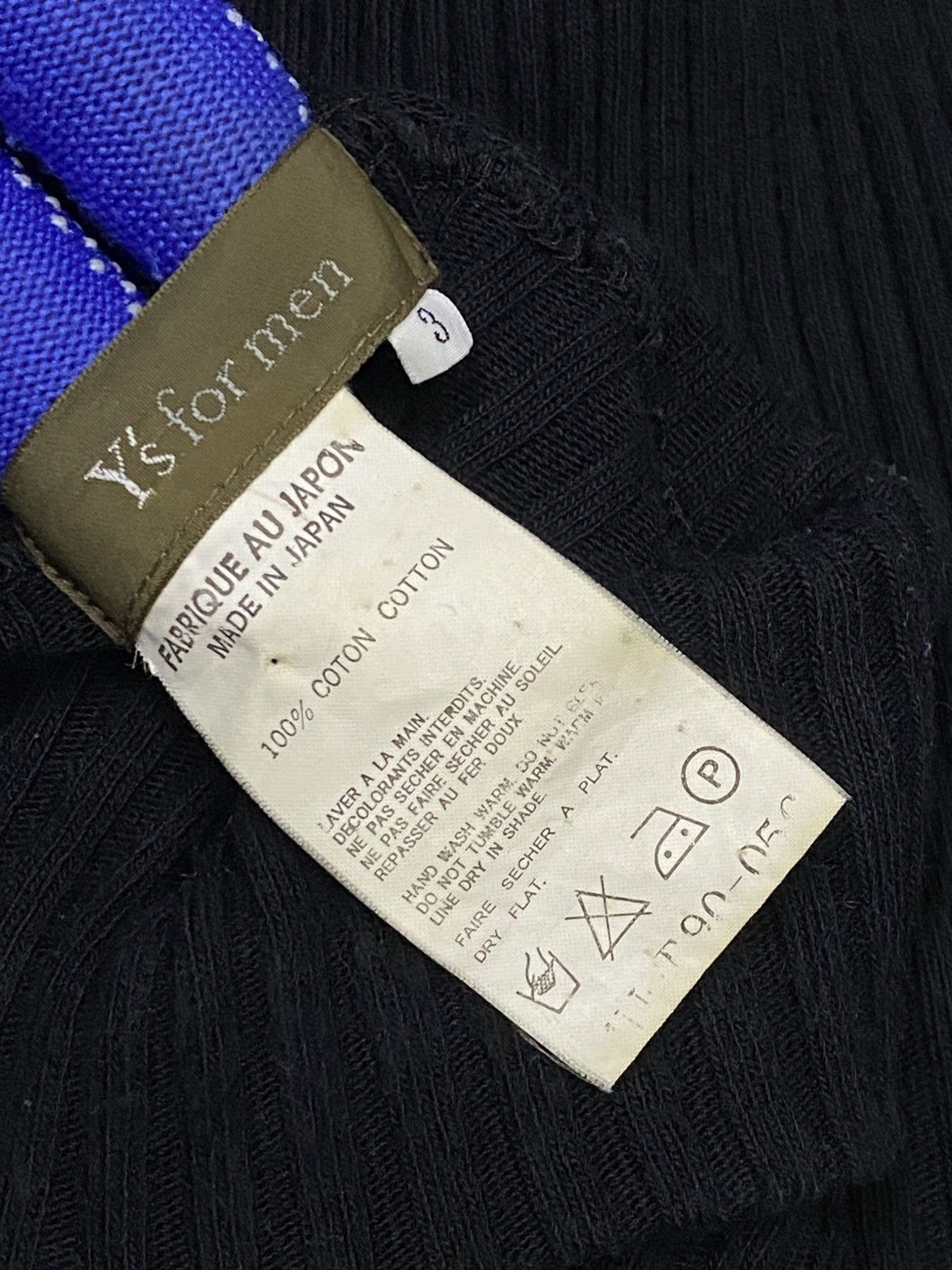Y's for Men Y’s For Men Yohji Yamamoto Ribbed Turtleneck Sweater(SIZE 3) Size US L / EU 52-54 / 3 - 9 Thumbnail