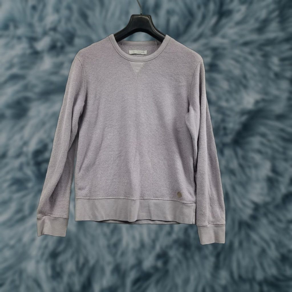 Outerknown Outerknown Sweatshirt Crew Neck Long Sleeve Pullover Medium Purple Men Logo Casual Size US M / EU 48-50 / 2 - 1 Thumbnail