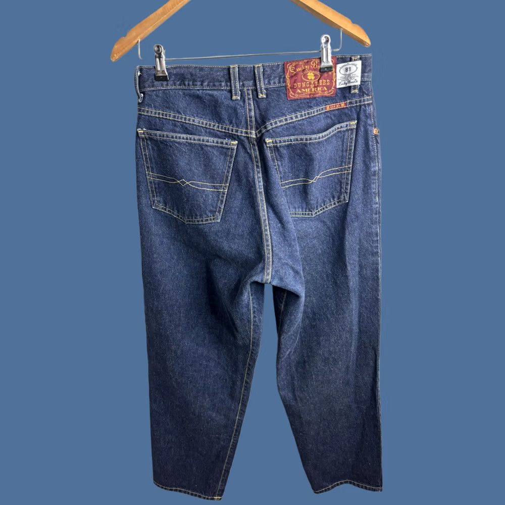Lucky Brand VINTAGE Lucky Brand Dungarees Jeans Mens 33x29 Blue 81 Relaxed Straight USA Jeans Mens 33 Blue 5-Pocket Logo Zip Fly Size US 32 / EU 48 - 1 Thumbnail