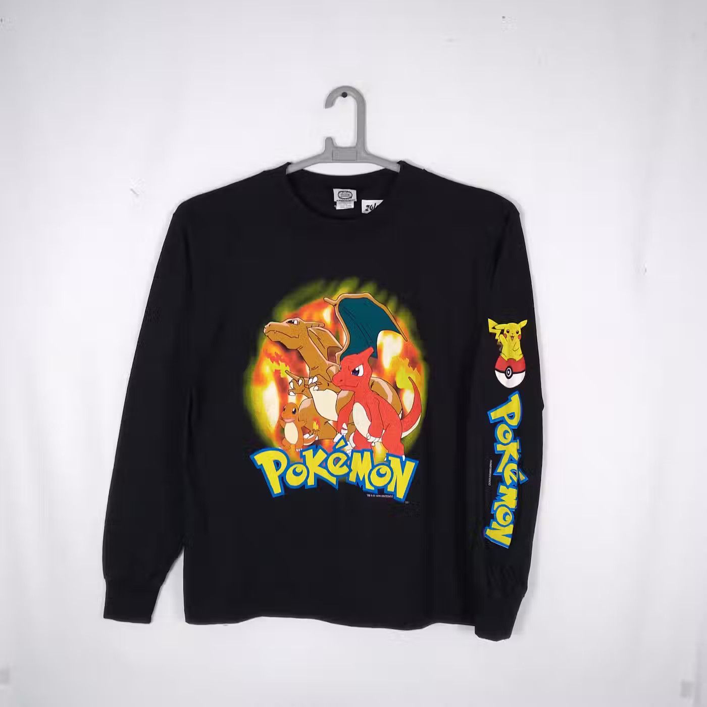 Nintendo Rare Vintage 90s Pokemon Evolution Charmander By Nintendo Size US M / EU 48-50 / 2 - 1 Thumbnail