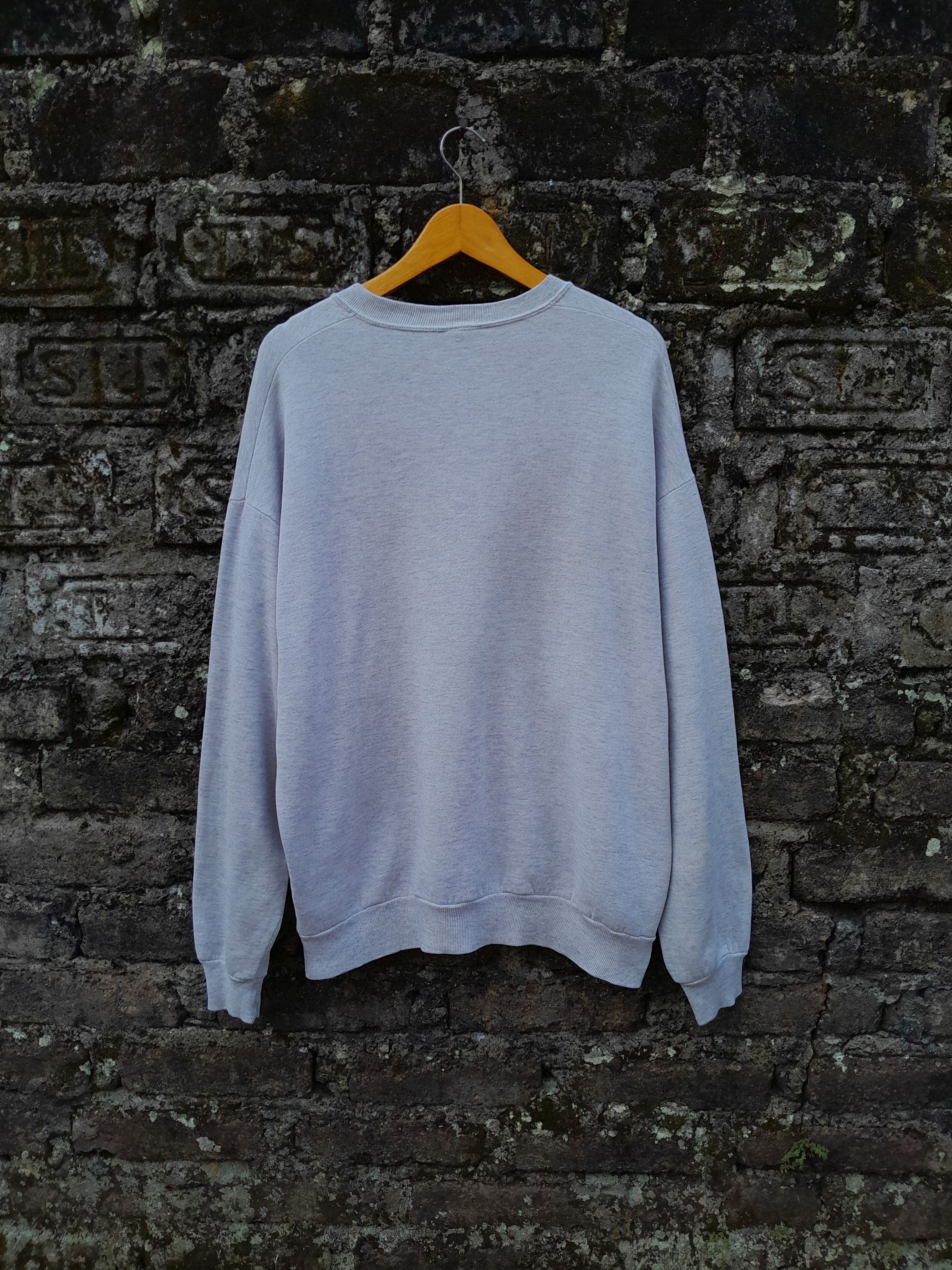 Jerzees Vintage 80s Blank jerzees sweatshirt Size US XL / EU 56 / 4 - 2 Thumbnail