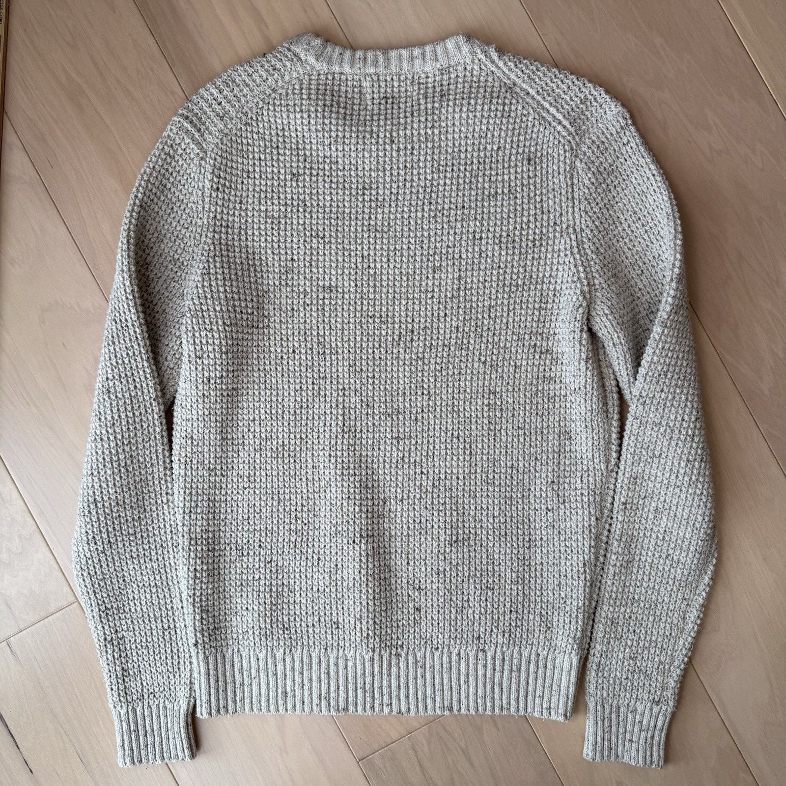 Other Wellen Recycled Cotton Headlands Sweater Medium Cream Size US M / EU 48-50 / 2 - 9 Thumbnail