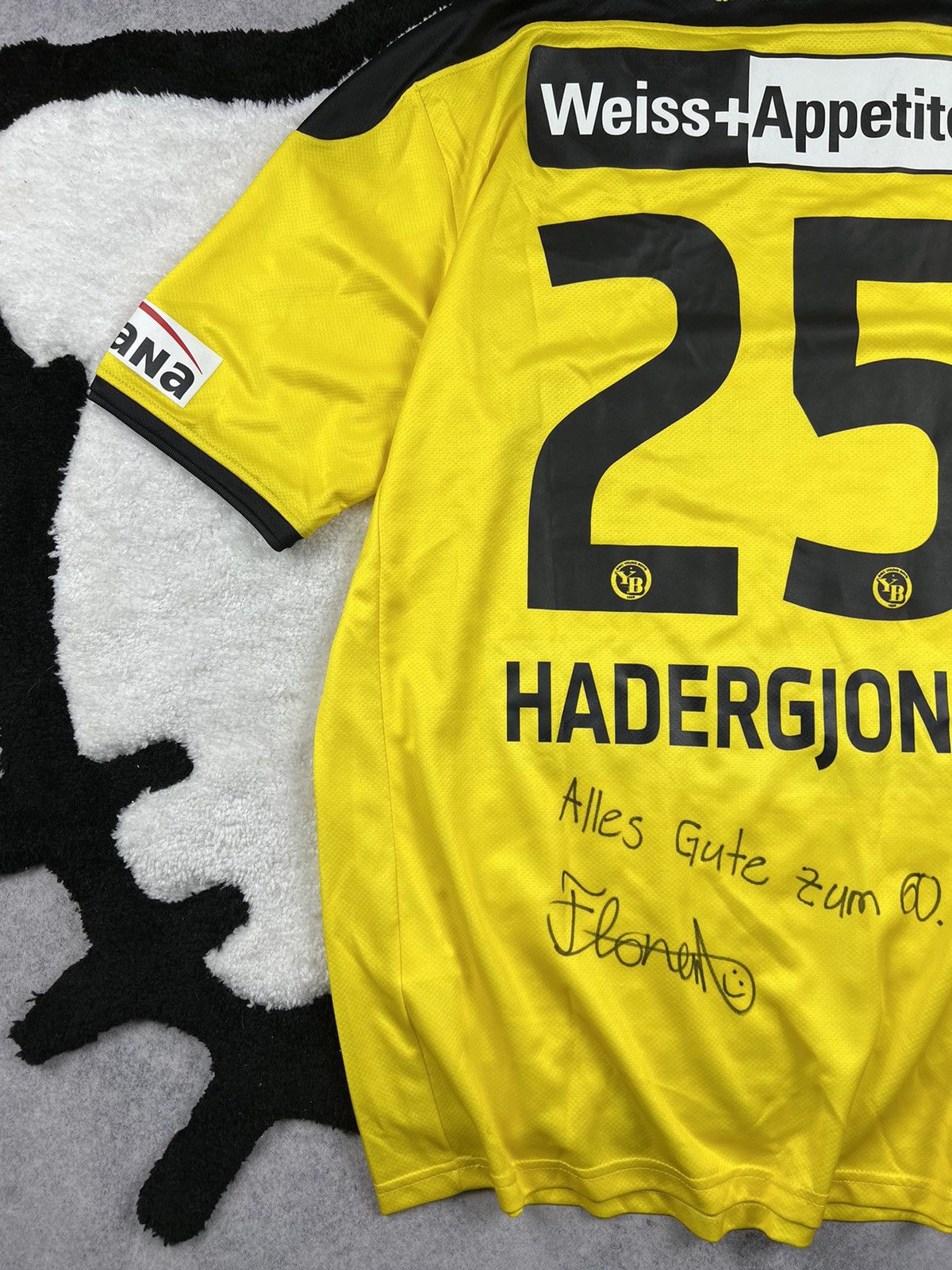 Other Jako #25 Young Boys 2013 Hadergjonaj Football Soccer Jersey Size US XXL / EU 58 / 5 - 9 Thumbnail