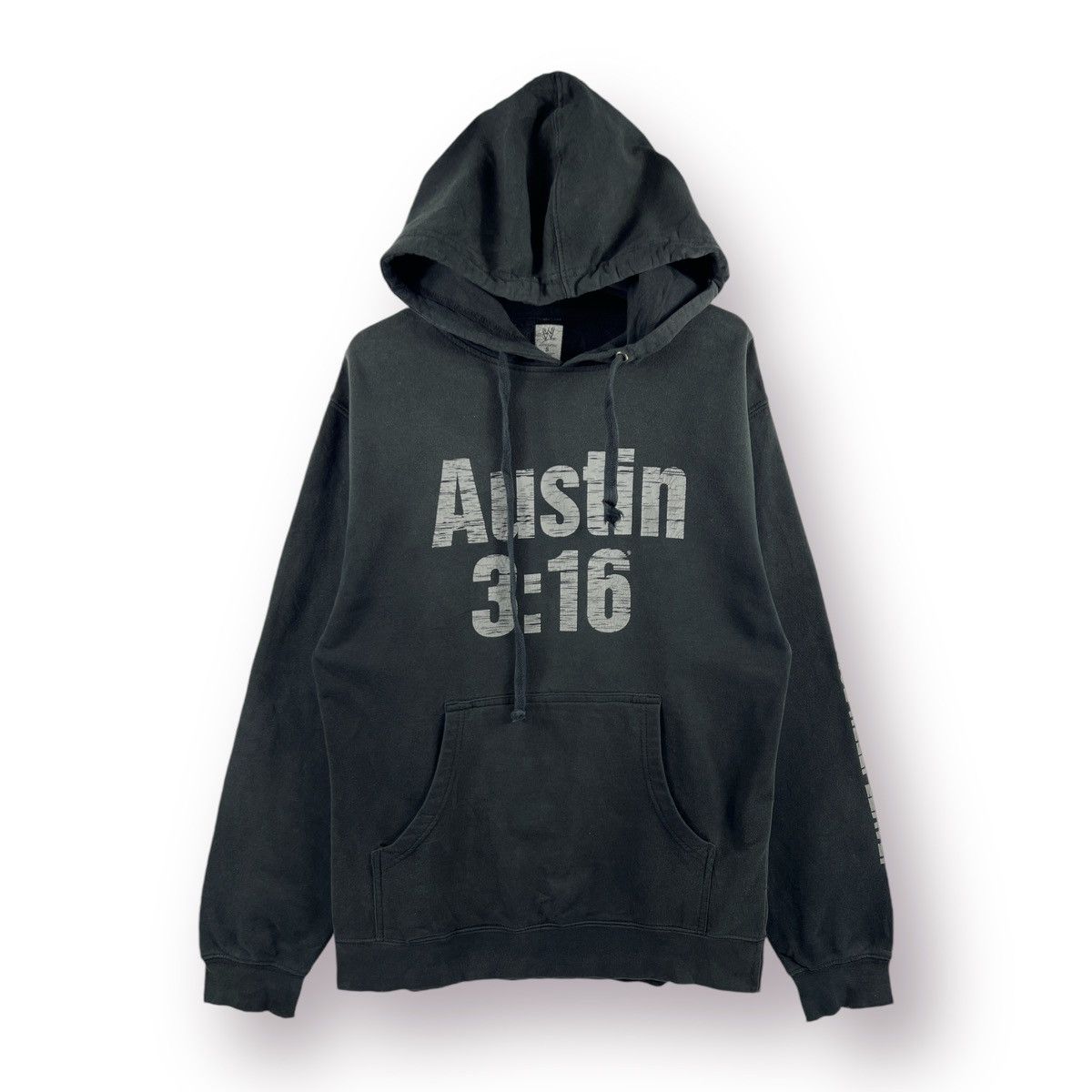 WWE 🥊 WWE Steve Austin 3:16 Stone Cold Hoodie skull back hit Size US S / EU 44-46 / 1 - 2 Thumbnail