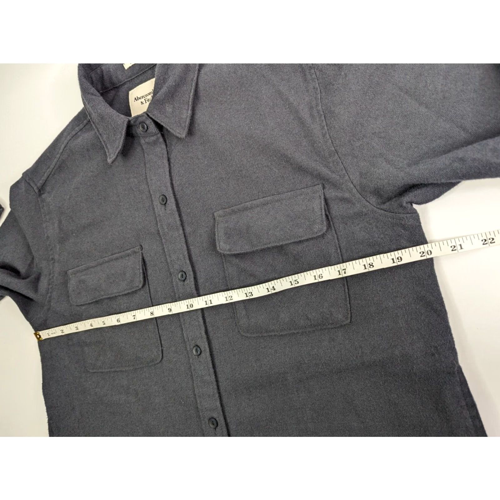 Abercrombie & Fitch VINTAGE Abercrombie & Fitch Oversized Button Up Blouse Shirt Jacket Long Sleeve Women XS Size XS / US 0-2 / IT 36-38 - 7 Thumbnail