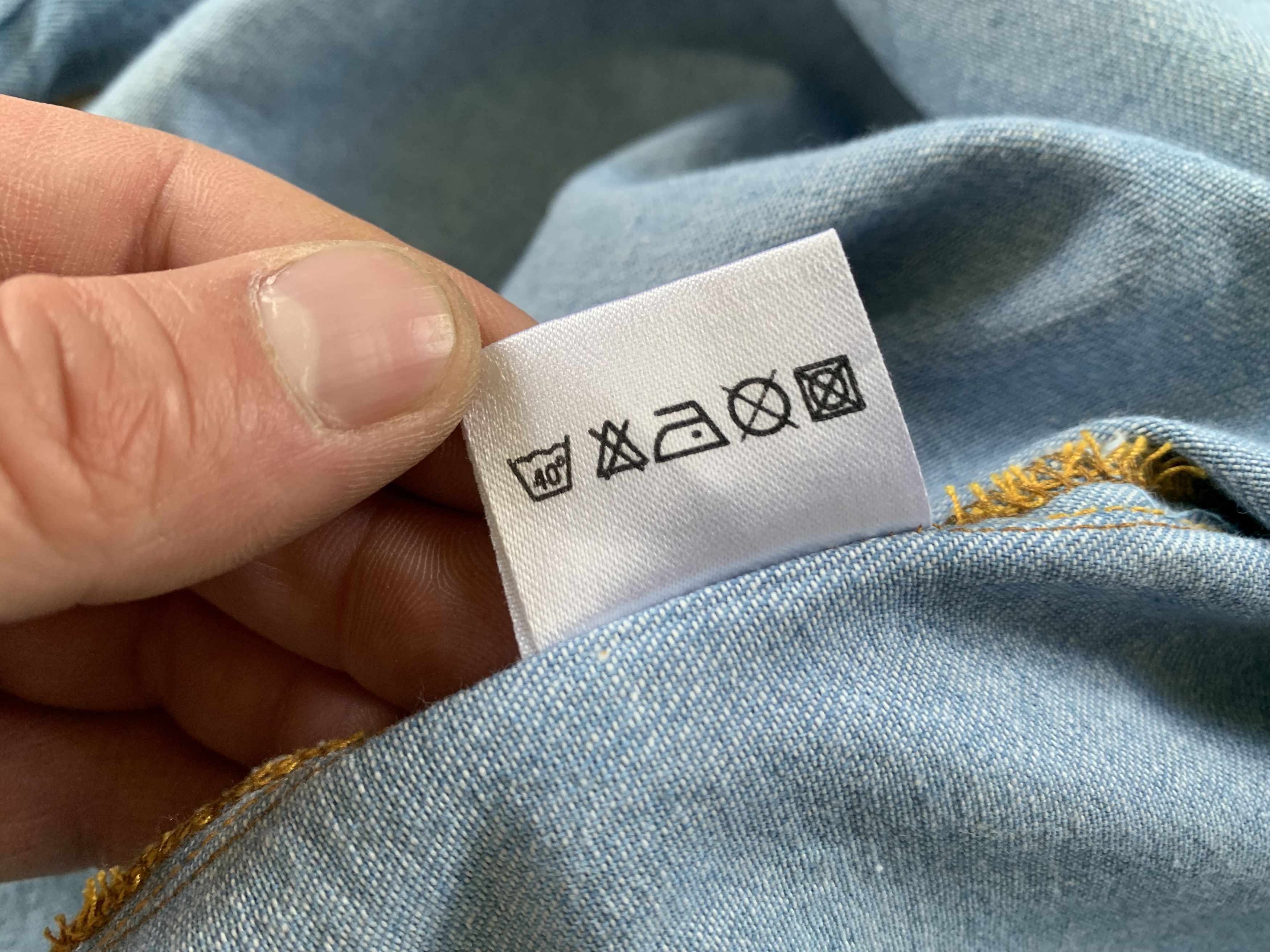Other Vintage Go West Light Blue Western Denim Shirt Size US M / EU 48-50 / 2 - 7 Thumbnail