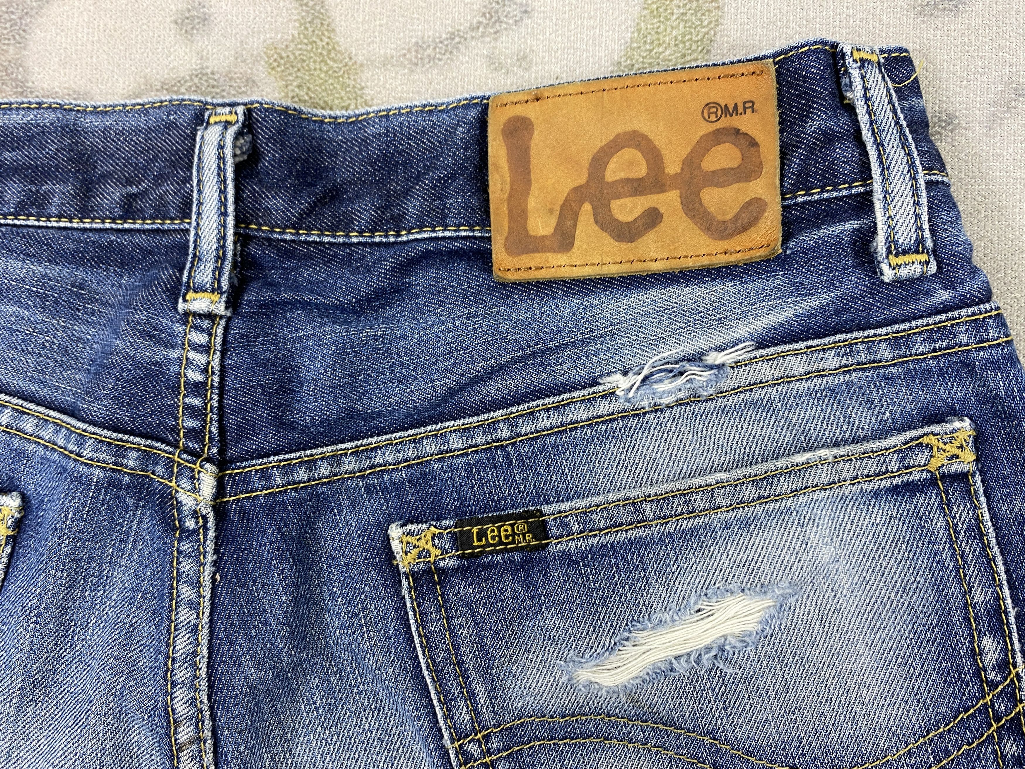 Japanese Brand Vintage Lee Riders Jeans 30x29.5 Denim- JN3680 Size US 30 / EU 46 - 11 Thumbnail