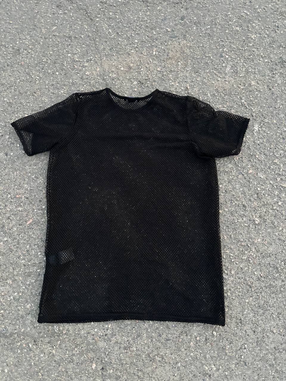 Japanese Brand × New Look Opium New Look Mesh Avantgarde T Shirt Size US M / EU 48-50 / 2 - 6 Thumbnail