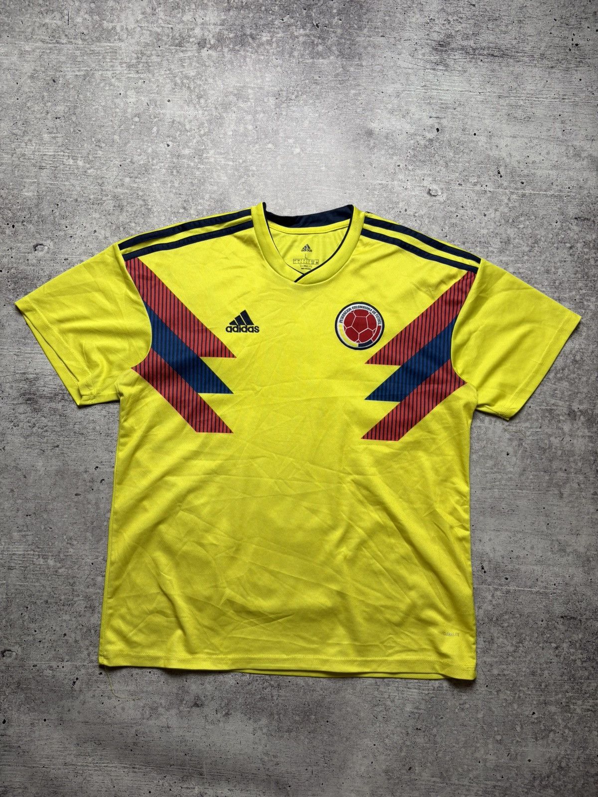 Adidas Vintage Adidas Colombiana Jersey Size US L / EU 52-54 / 3 - 1 Thumbnail
