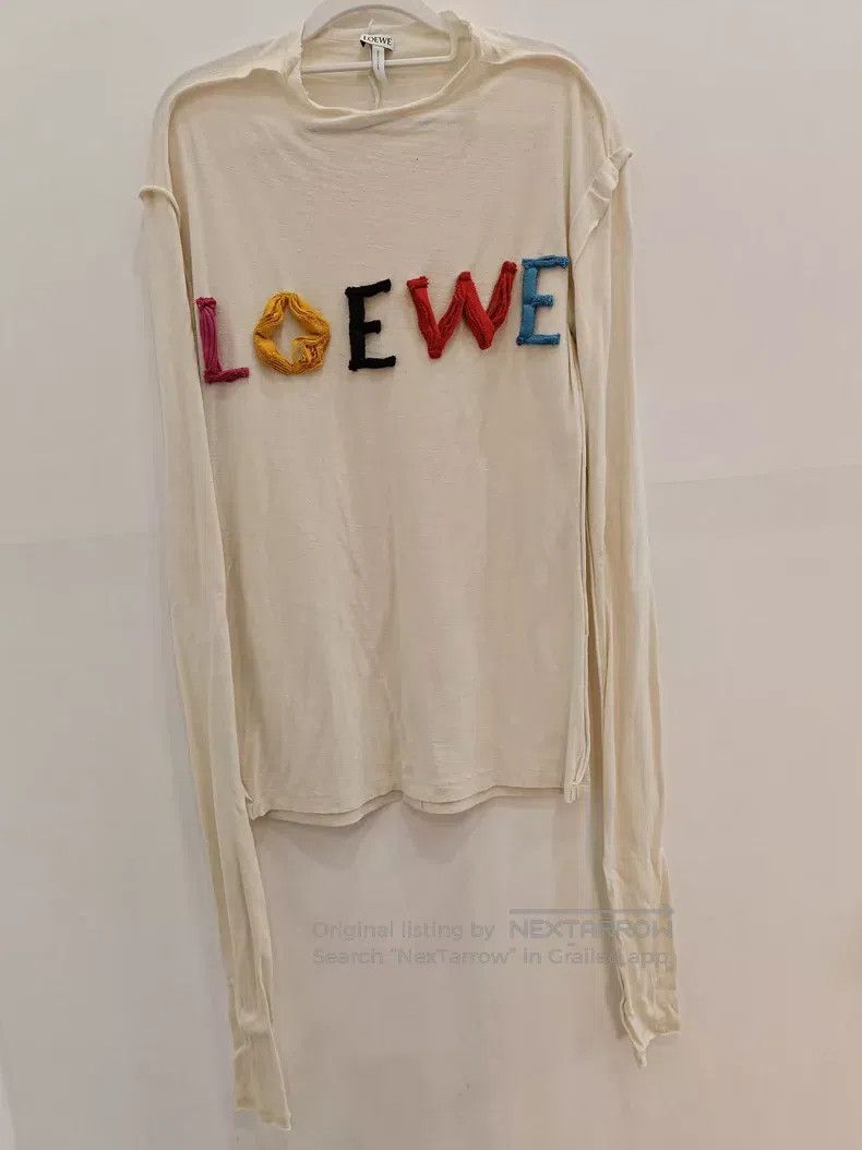 Loewe LOEWE Light beige long sleeves Size XS / US 0-2 / IT 36-38 - 1 Thumbnail
