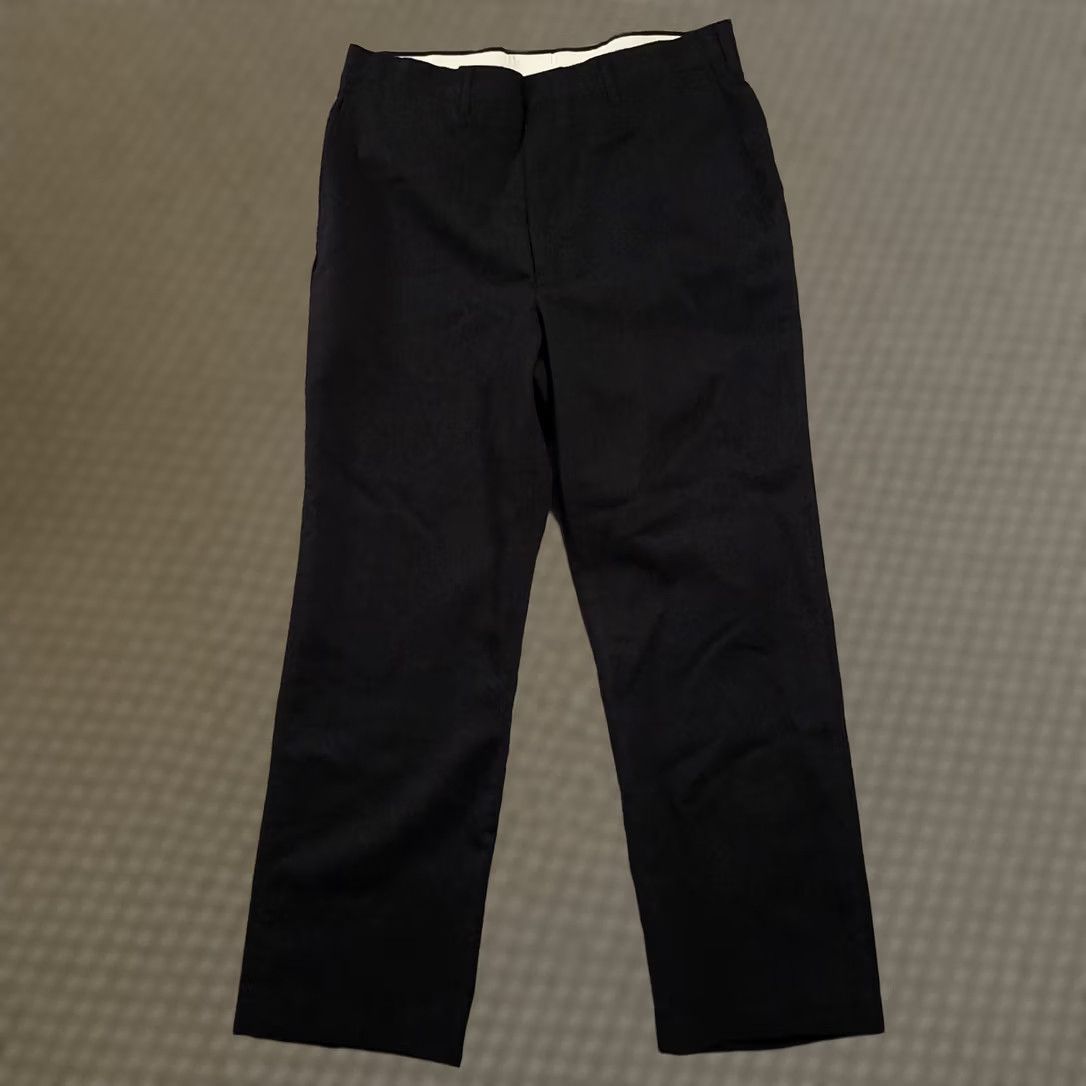 Haggar VINTAGE Haggar Imperial Dress Pants 36X30 Dark Gray Worsted Wool USA Men's Vtg By %100 Size US 36 / EU 52 - 1 Thumbnail