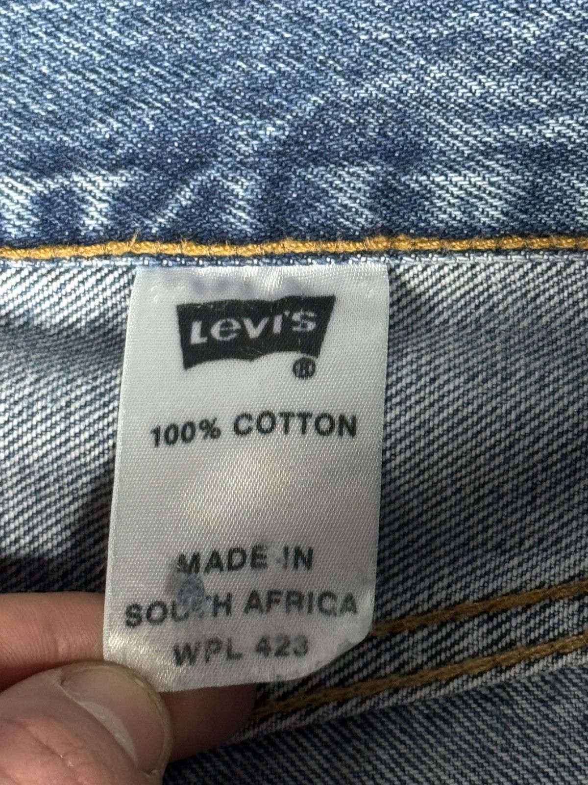 Levi's × Levi's Vintage Clothing × Vintage Vintage Levis 501 denim jeans Size US 36 / EU 52 - 11 Thumbnail