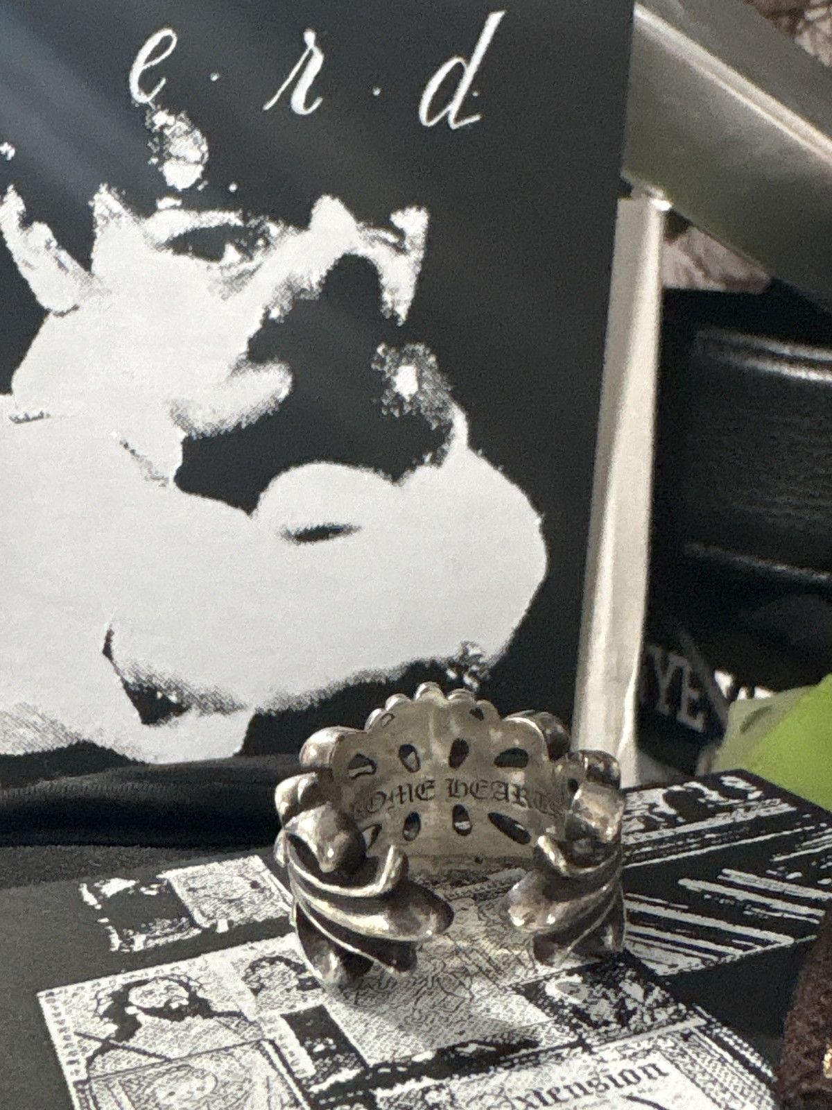 Chrome Hearts Chrome Hearts Double Floral Ring Size ONE SIZE - 20 Thumbnail