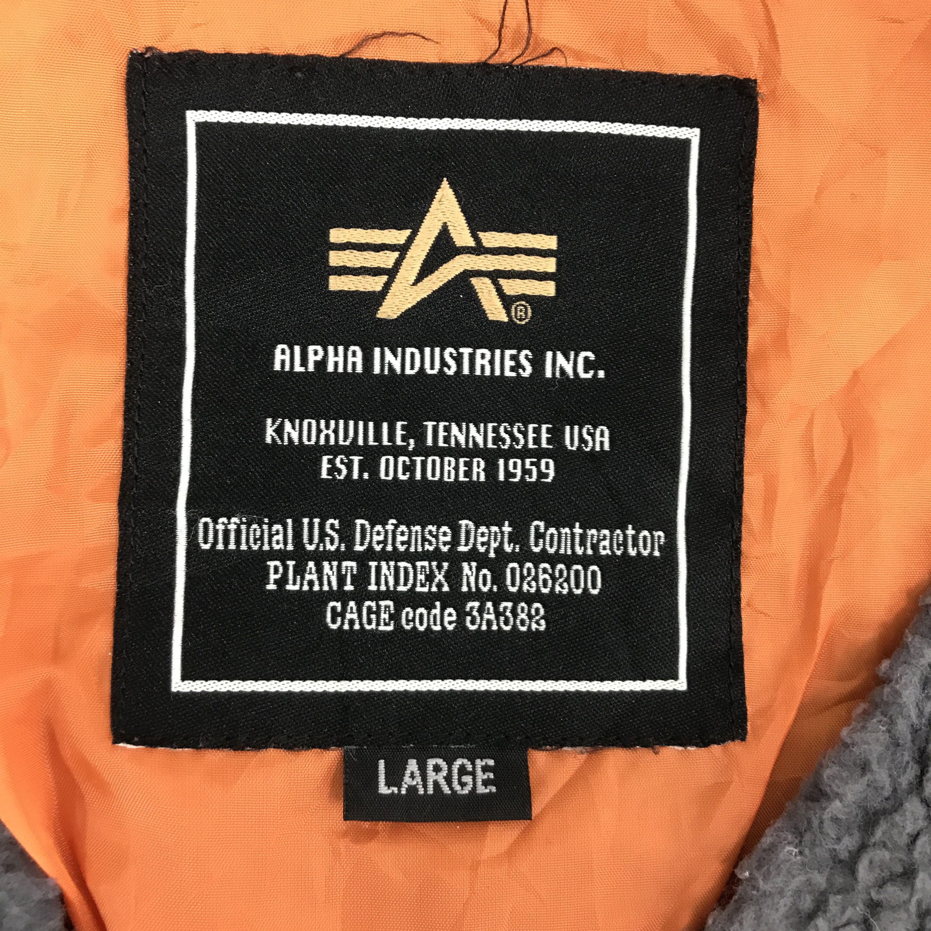 Alpha Industries ALPHA INDUSTRIES CARDIGAN FLEECE JACKET Size US L / EU 52-54 / 3 - 11 Thumbnail