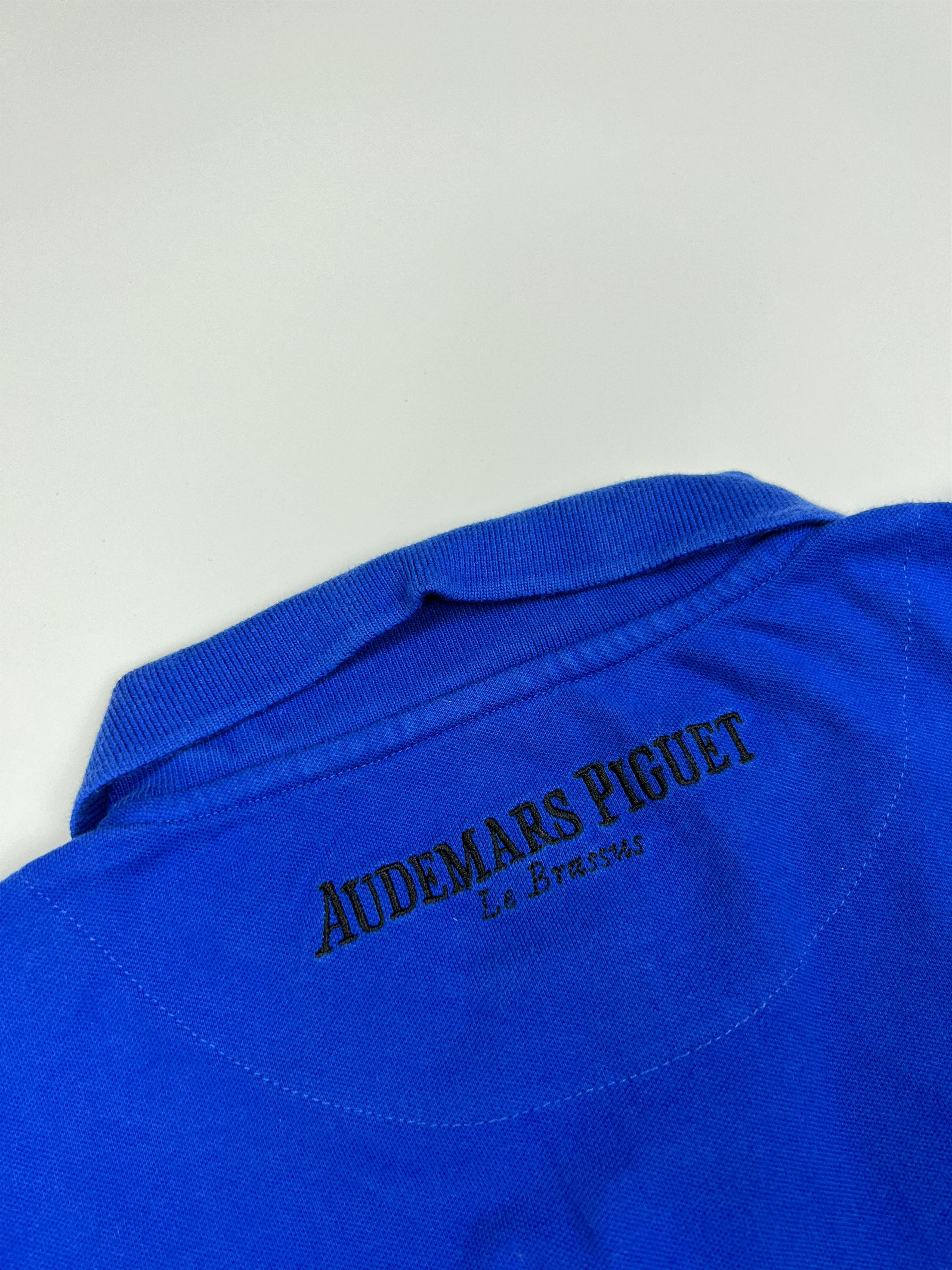 Audemars Piguet × Vintage Vintage Audemars Piguet Le Brassus Polo Logo Blue Size M / US 6-8 / IT 42-44 - 5 Thumbnail