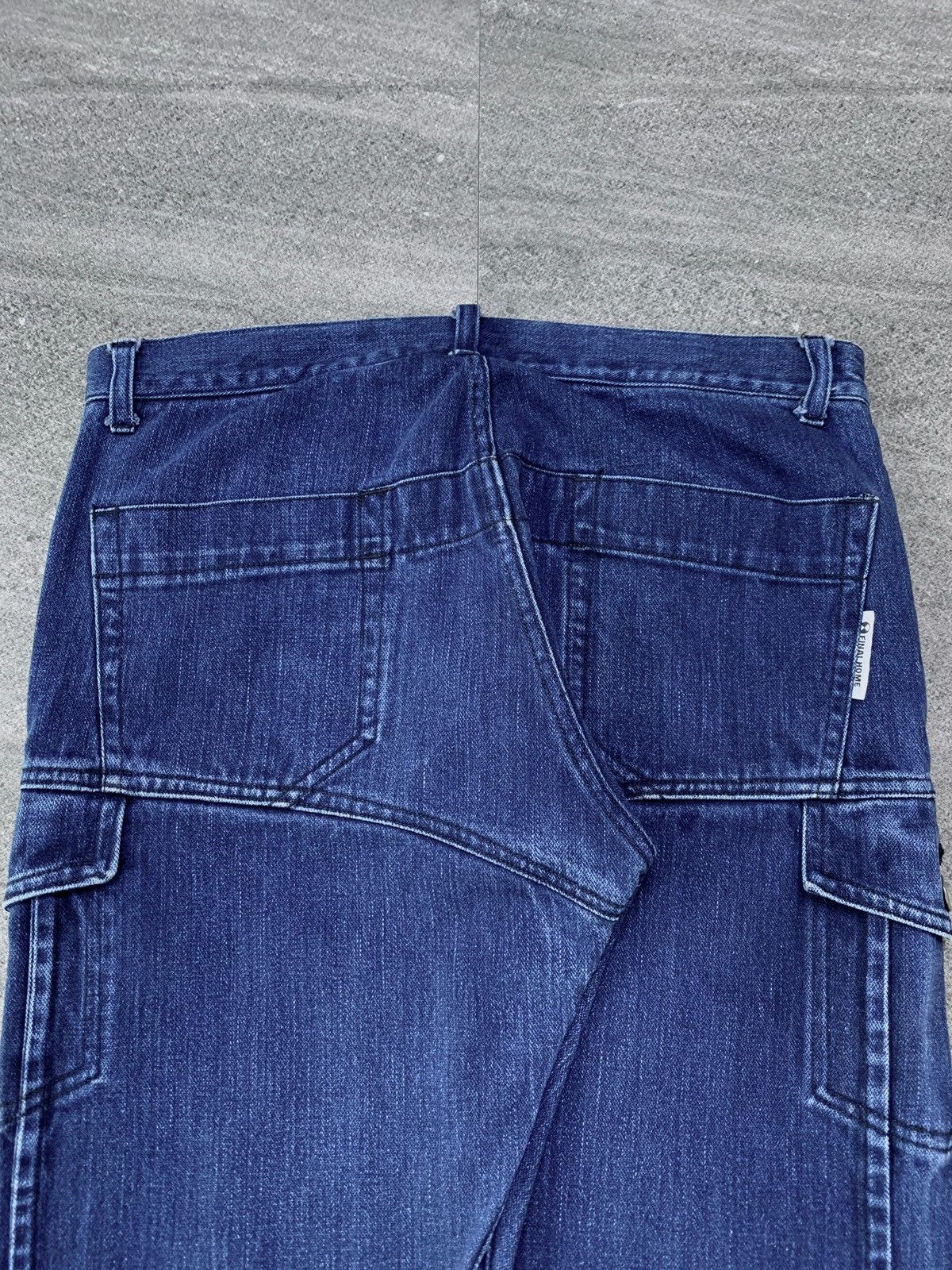 Final Home × Issey Miyake Cargo Denim Jeans Size US 31 - 8 Thumbnail