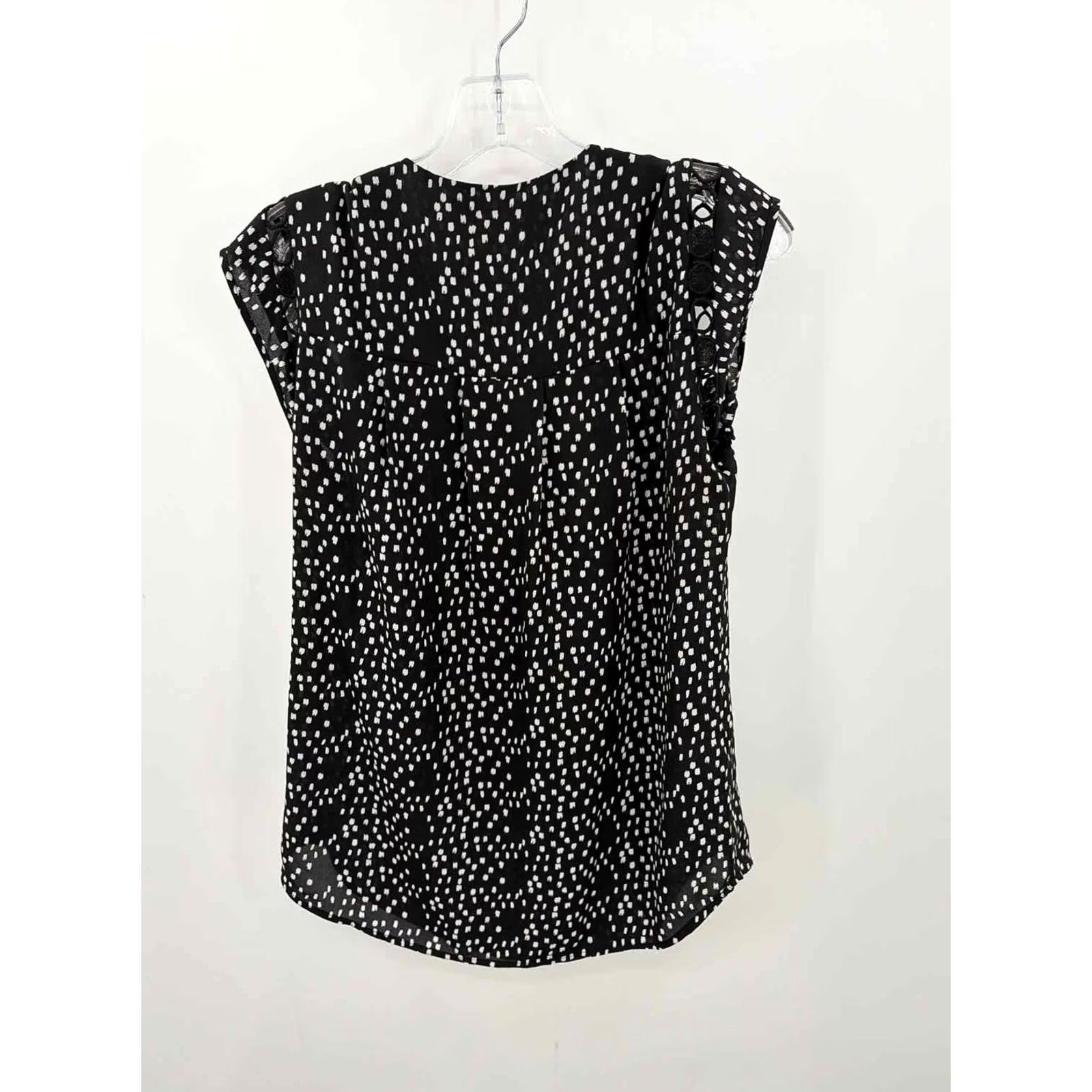 Vintage Daniel Rainn Black Blouse Size Small Size S / US 4 / IT 40 - 2 Thumbnail