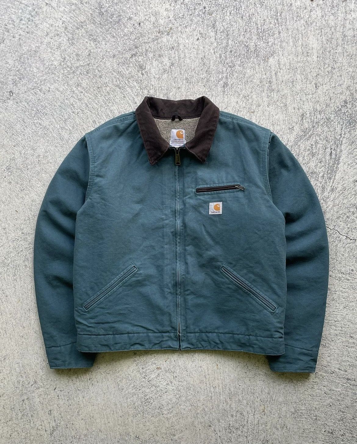 Carhartt Ã Vintage WJ097 DTL Kanye Vintage Carhartt Detroit Jacket Boxy Small | Grailed