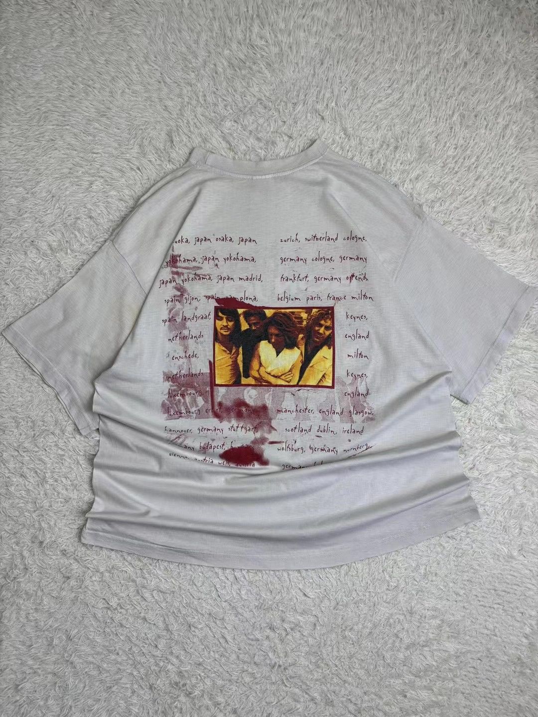 Band Tees × Bon Jovi × Vintage Vintage band tee Bob Jovi 90s Size US XL / EU 56 / 4 - 6 Thumbnail