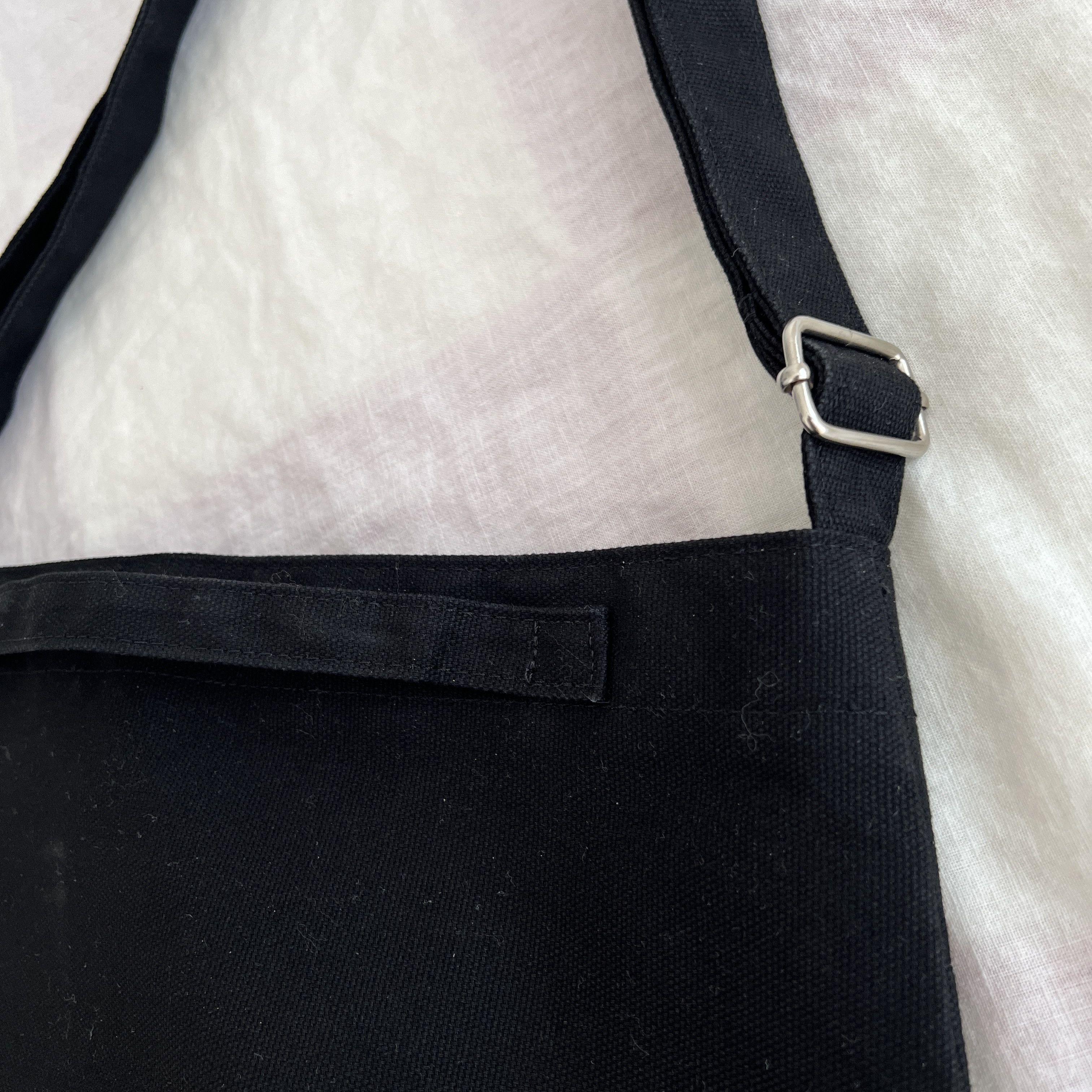 Margaret Howell Margaret Howell Black Cotton Tote Bag with Zip Size ONE SIZE - 2 Thumbnail