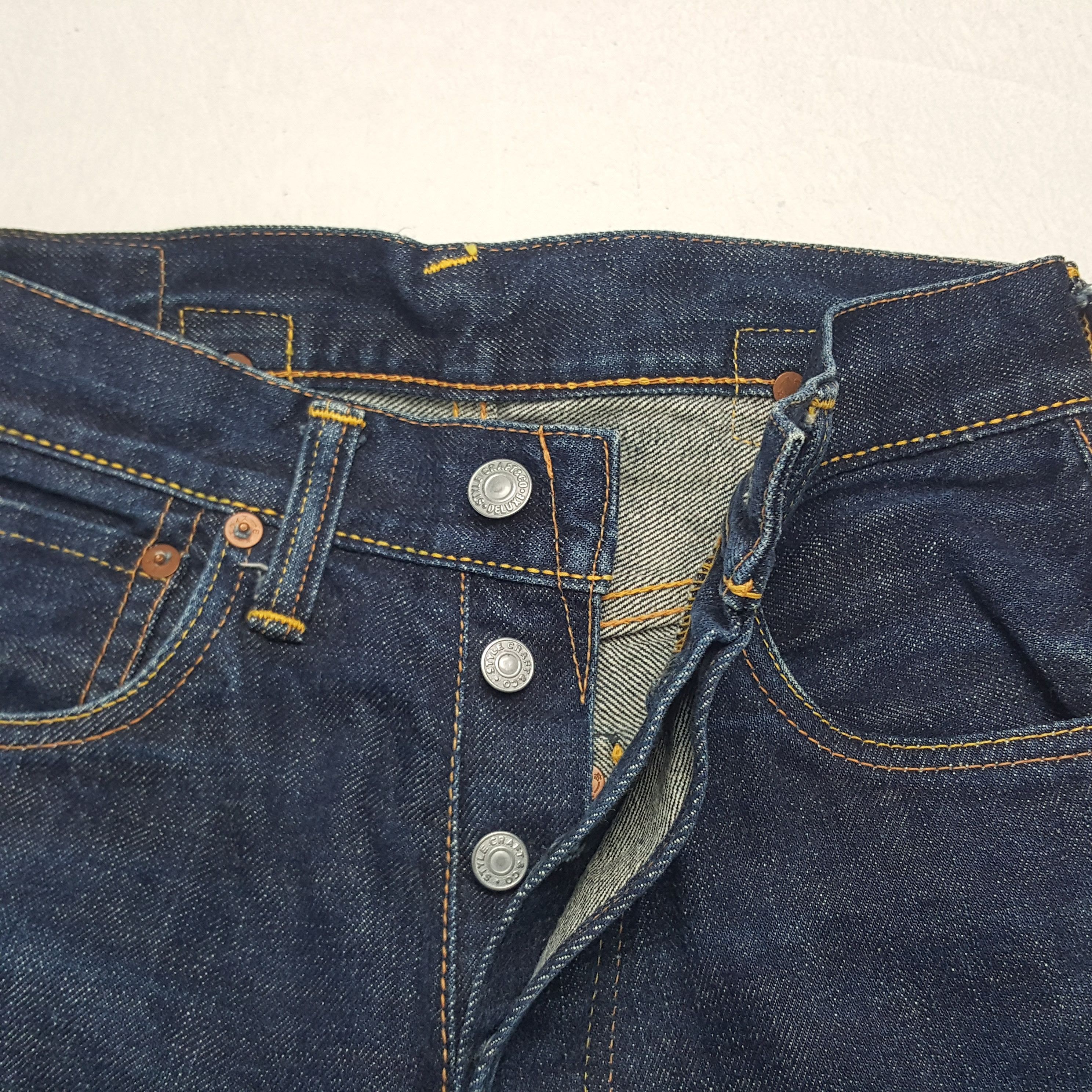Evisu × Vintage Vintage Evisu Selvedge Japanese Daicock Custom Denim Jeans Size 24" / US 00 / IT 34 - 7 Thumbnail