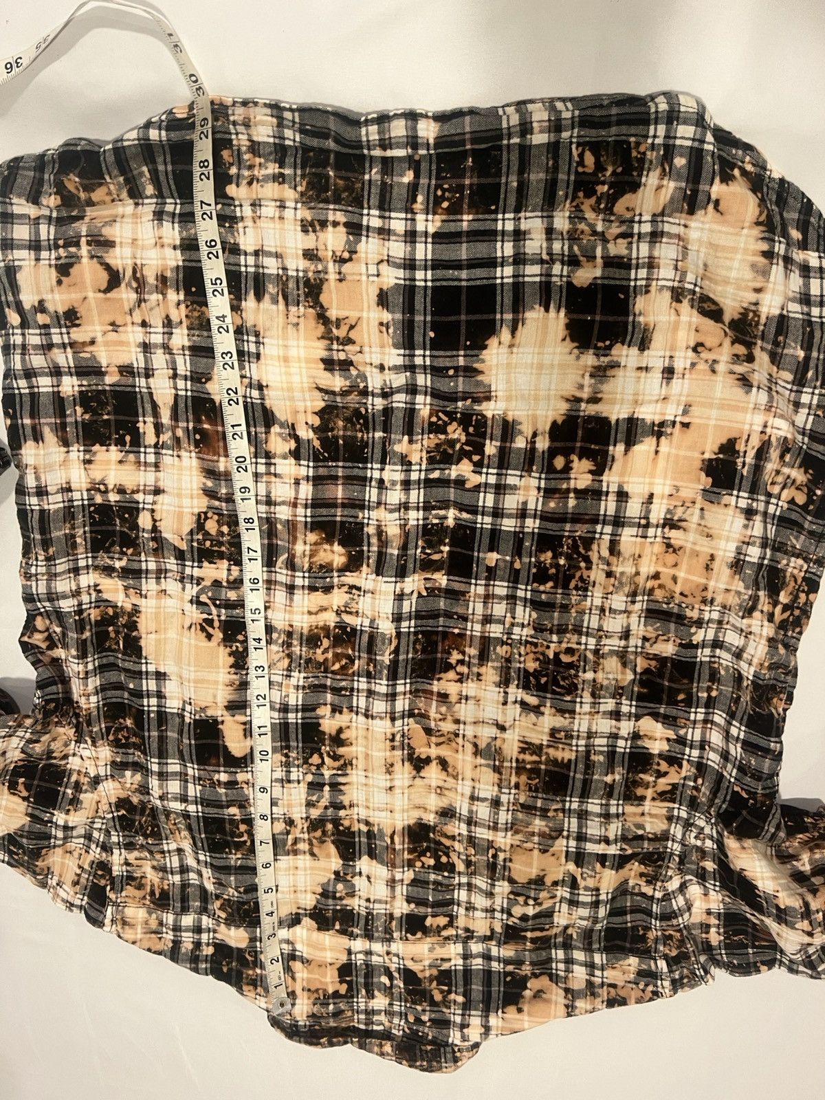 Saint Laurent Paris Saint Laurent Hedi Slimane men’s bleached flannel shirt. L Size US L / EU 52-54 / 3 - 5 Thumbnail