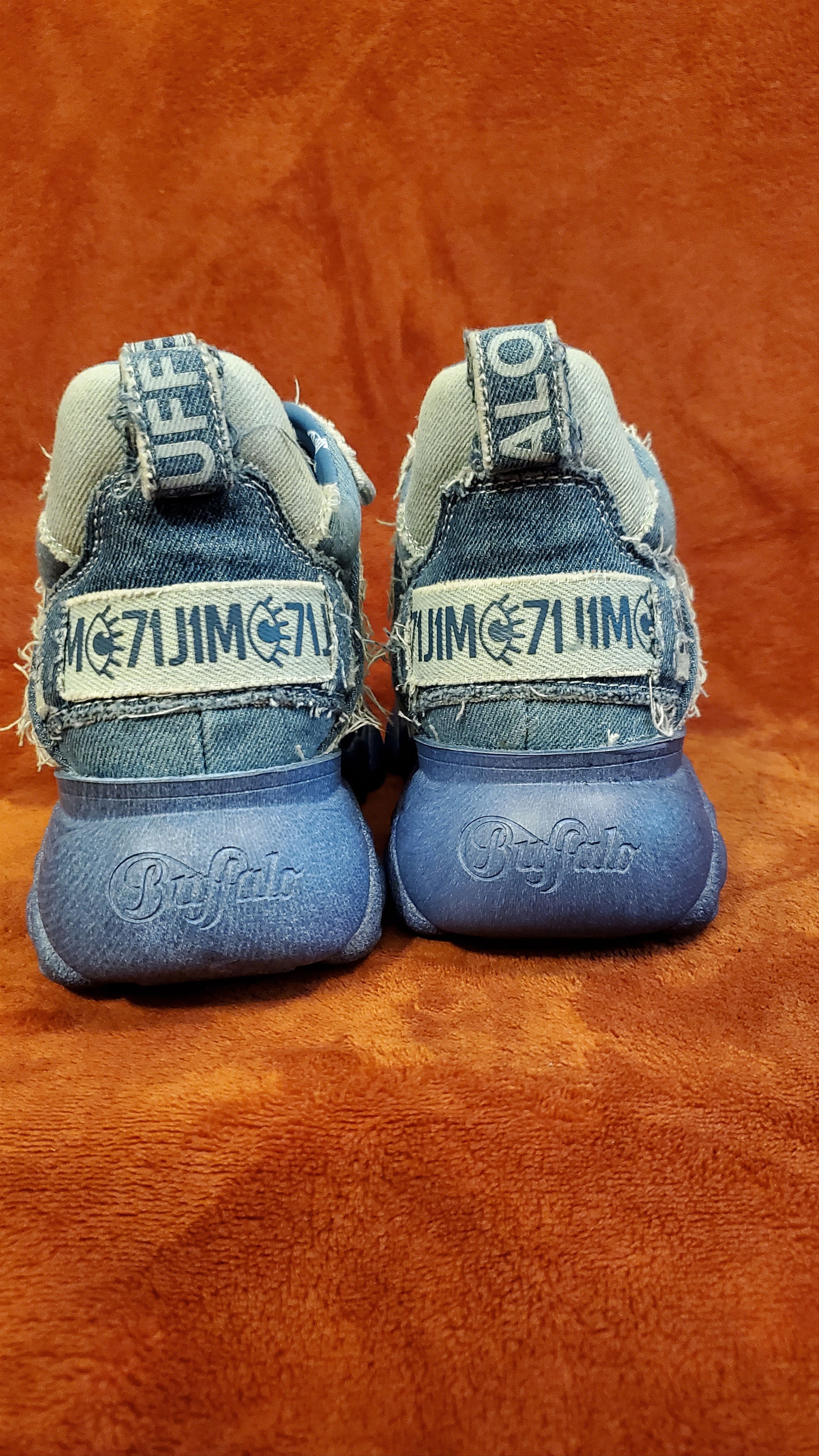 Buffalo London BUFFALO LONDON x J1MO71 chunky platform denim sneakers Size US 7.5 / IT 37.5 - 6 Thumbnail