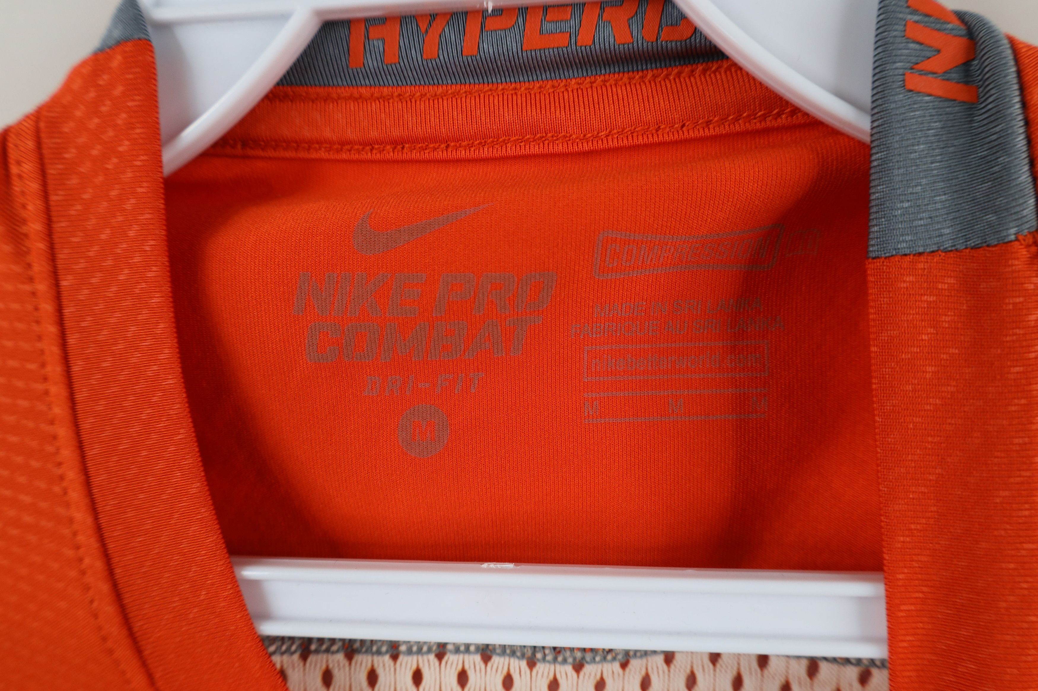 Nike × Vintage Nike Pro Combat Training Compression Long Sleeve T-Shirt Size US M / EU 48-50 / 2 - 6 Thumbnail