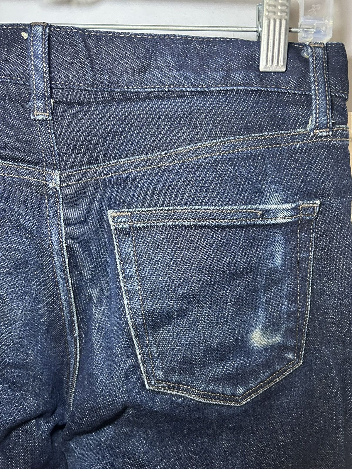 Uniqlo Uniqlo raw selvedge indigo denim jeans Size US 30 / EU 46 - 5 Thumbnail