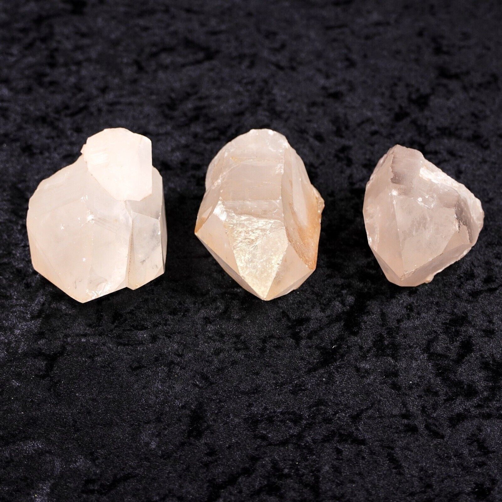 Other 3 Large Clear Quartz Crystal Point 3" Healing Gemstones Lot Size ONE SIZE - 7 Thumbnail