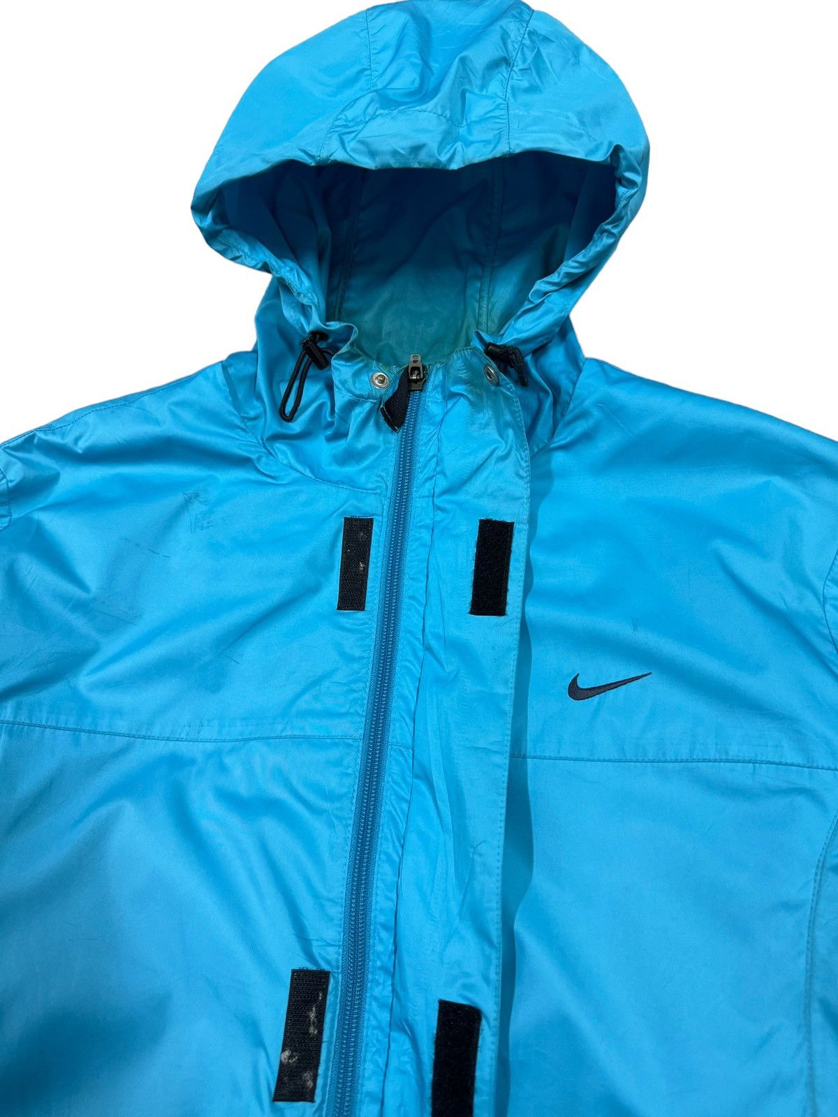 Nike × Vintage Vtg🔥Y2k Nike Blue Ocean Goprcore Hoodies Zipper Jacket Size US M / EU 48-50 / 2 - 8 Thumbnail
