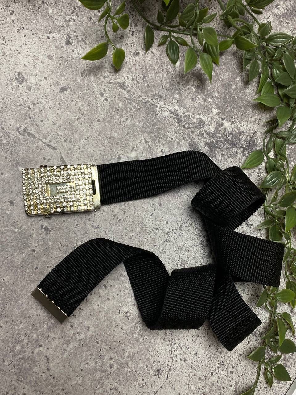 Japanese Brand × Vintage Crazy Y2k G Belt Crystal Logo Belt Japanese Viper Style 90’s Size ONE SIZE - 4 Thumbnail