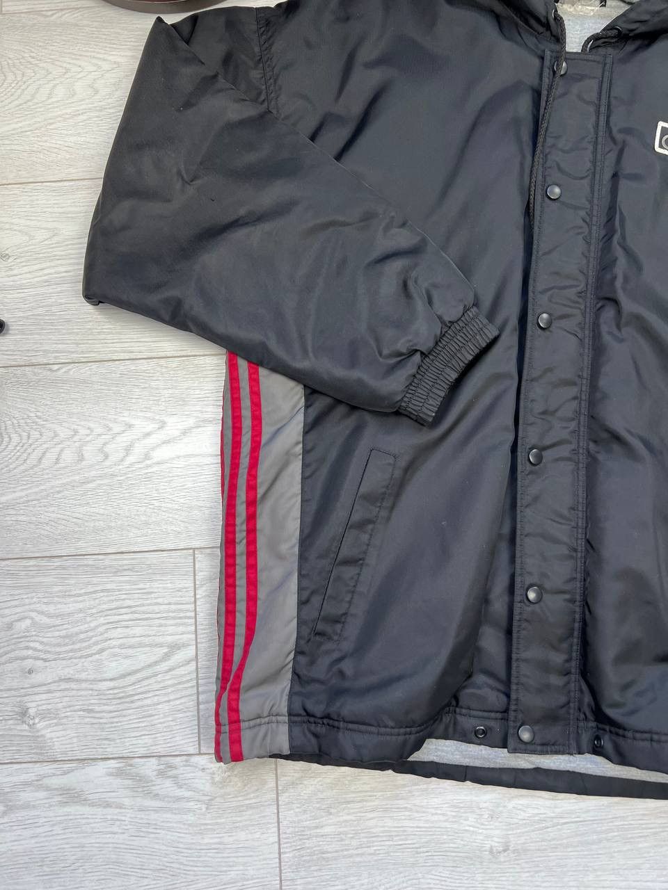 Adidas × Vintage Vintage Adidas Eintracht Football Tracksuit Full Zip Jacket Size US L / EU 52-54 / 3 - 5 Thumbnail