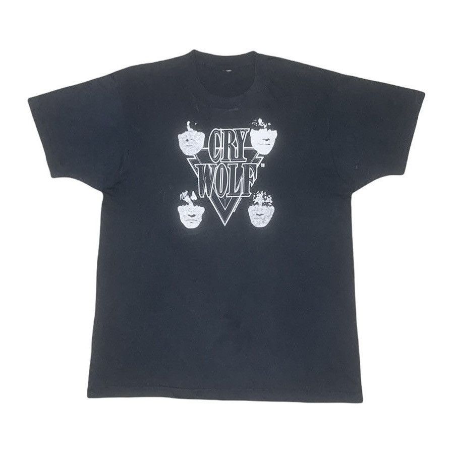 Vintage 80s Cry Wolf Band Tour Japan Tshirt