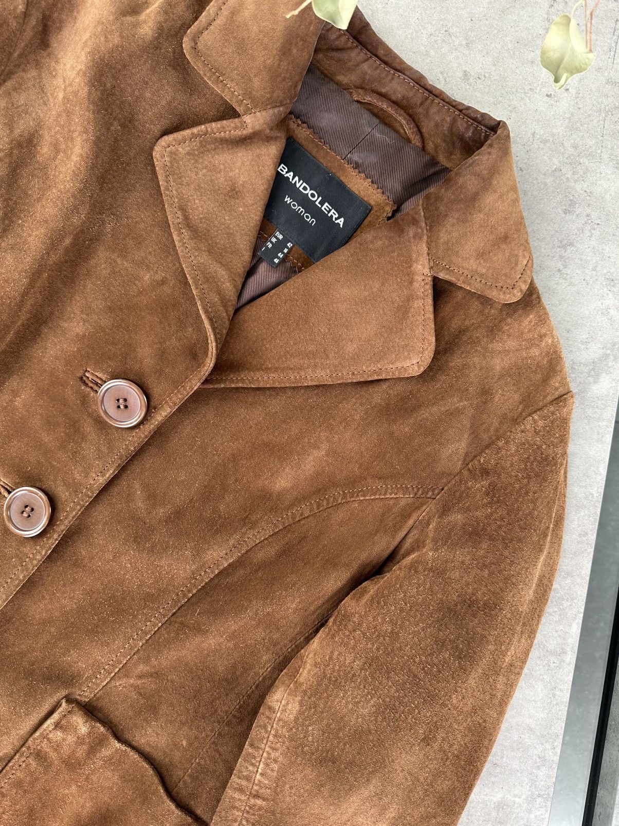 Japanese Brand Vintage Suede Jacket Size M / US 6-8 / IT 42-44 - 4 Thumbnail