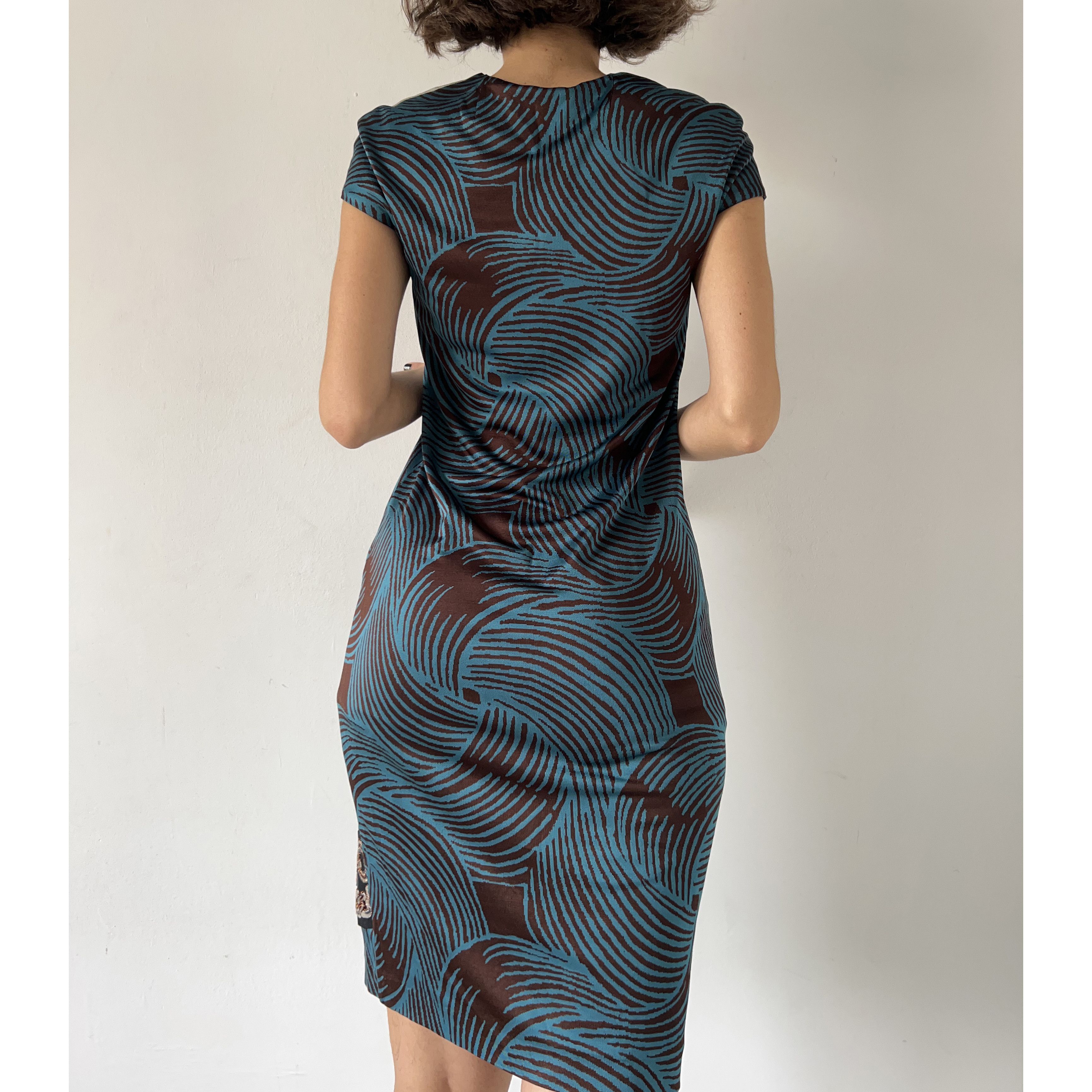 Custo Barcelona Custo Barcelona Y2k pencil abstract dress Size M / US 6-8 / IT 42-44 - 3 Thumbnail