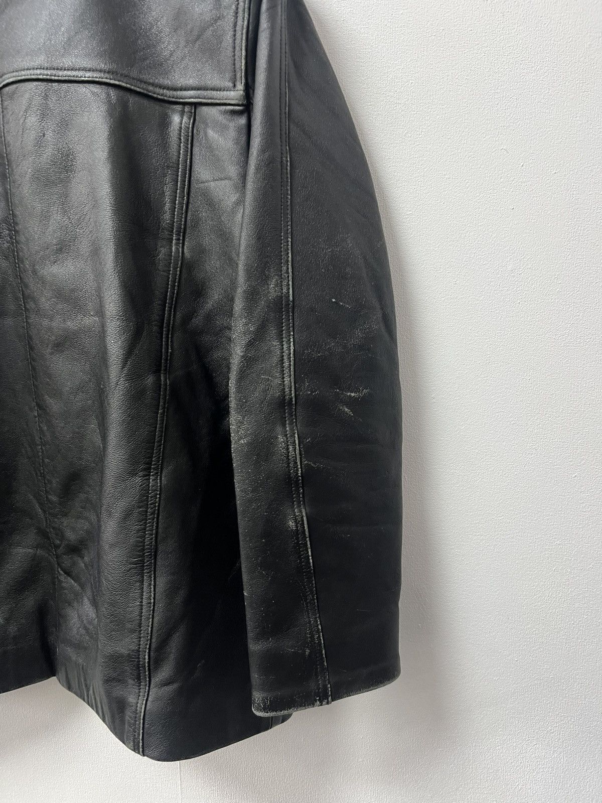 Versace Vintage Versace Leather Jacket size S Mens Luxury Size US S / EU 44-46 / 1 - 16 Thumbnail