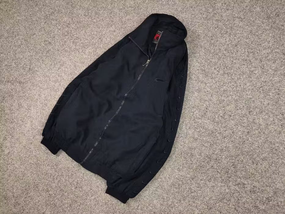 Nike Vintage 90's Nike Premier Dark Blue Logo Light Trek Jacket Size US L / EU 52-54 / 3 - 2 Thumbnail