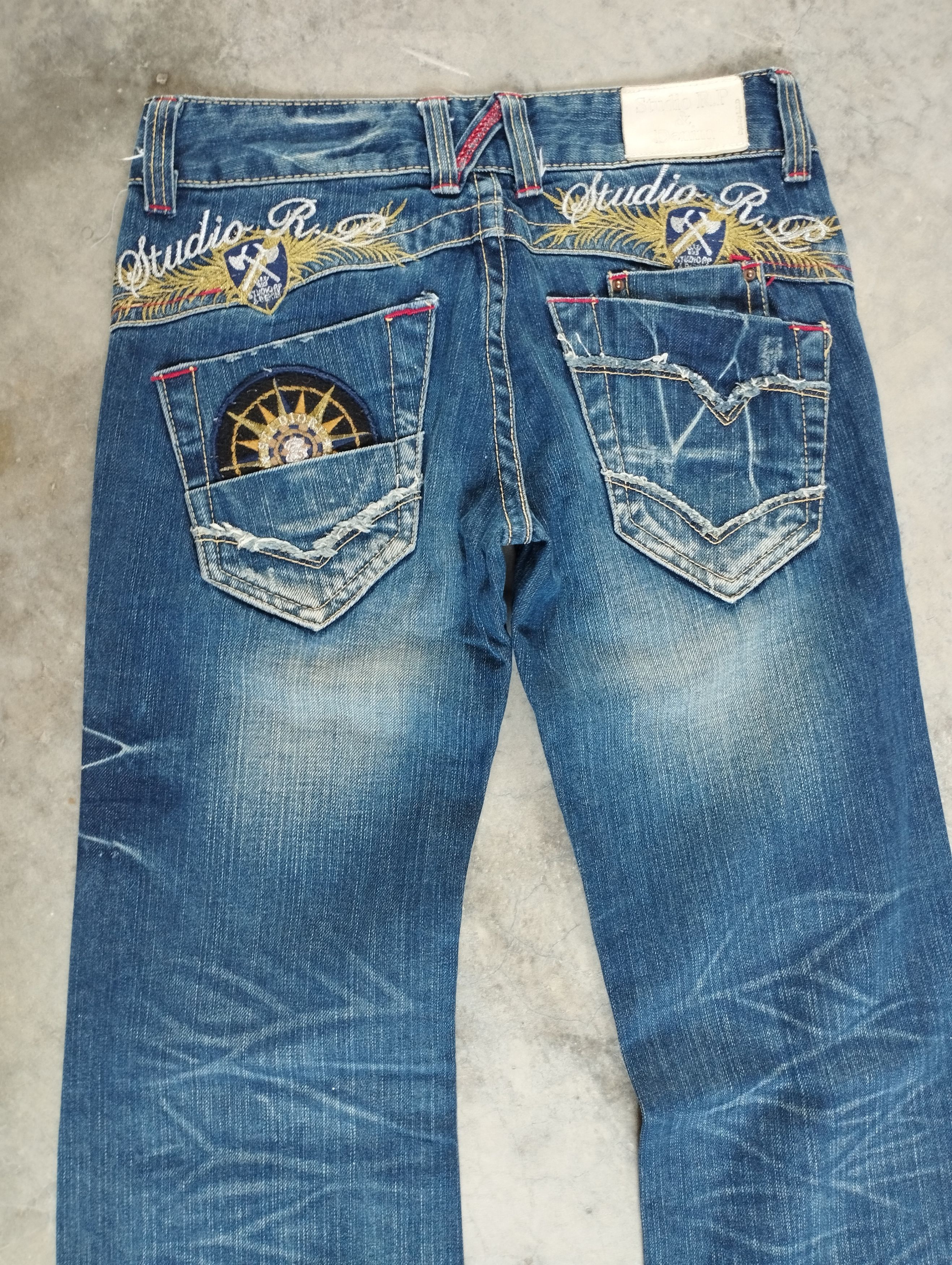 Tornado Mart Flare Jeans Japan Lightning Wash Studio RP Bootcut Jeans Size US 26 / EU 42 - 7 Thumbnail