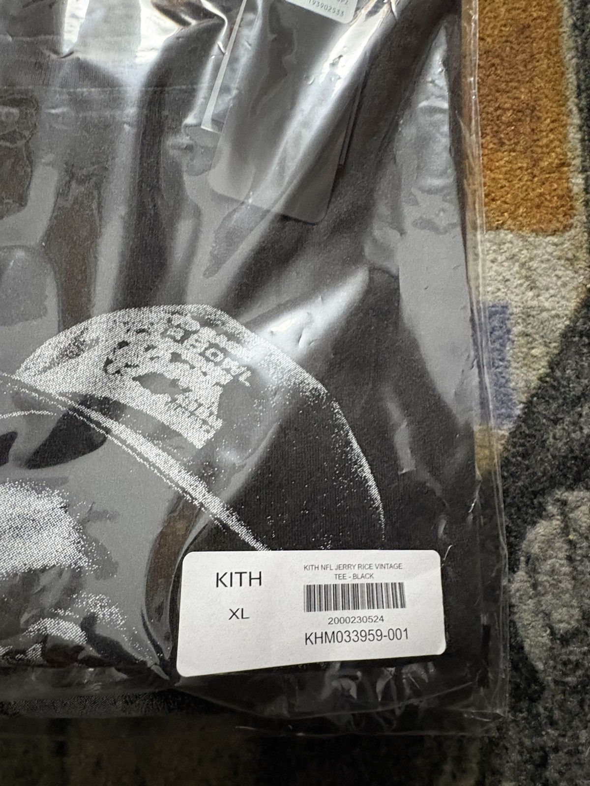 Kith × NFL Kith x NFL Jerry Rice Vintage Tee Black Size US XL / EU 56 / 4 - 4 Thumbnail