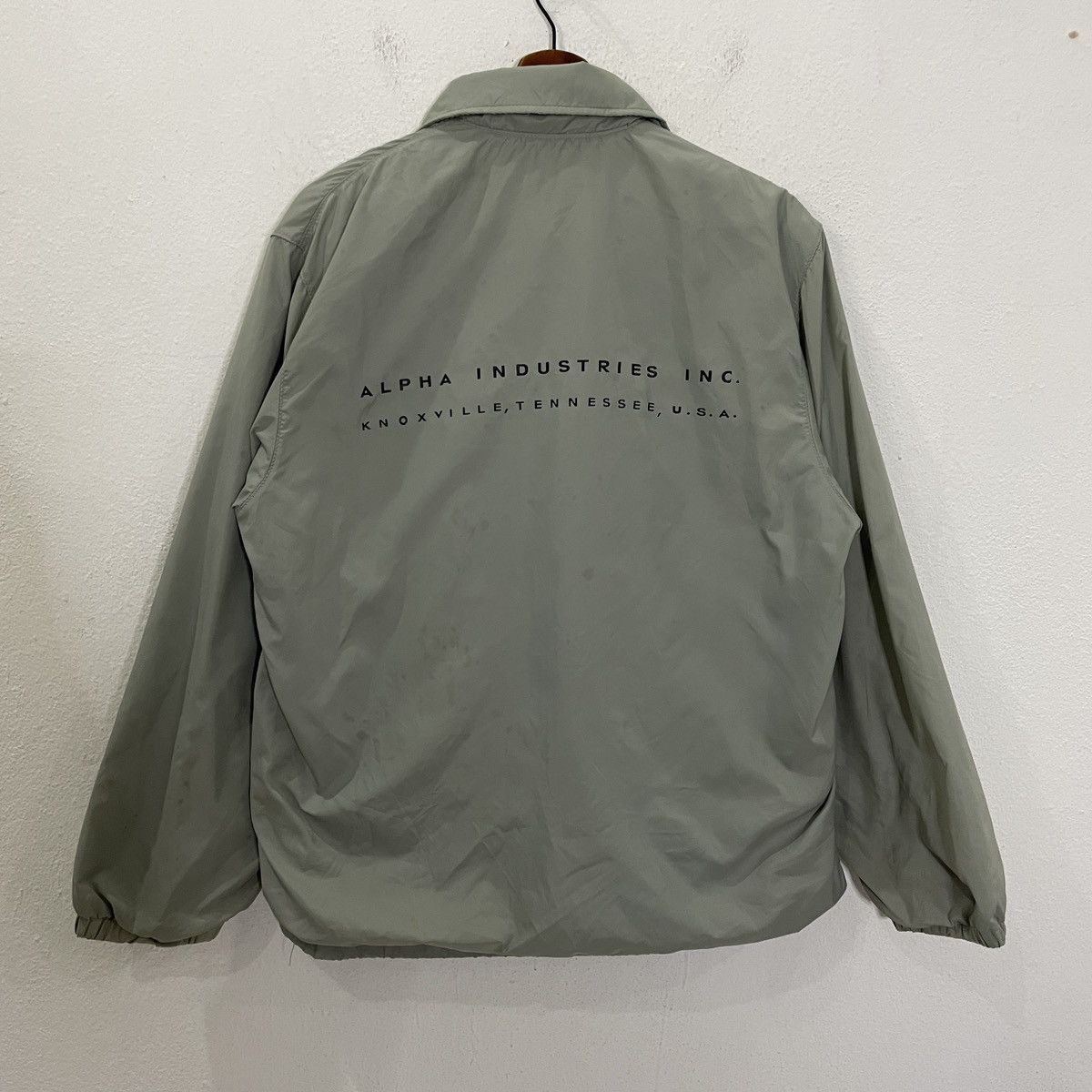 Alpha Industries Vintage 90s Alpha Industries Jacket Size US L / EU 52-54 / 3 - 1 Thumbnail
