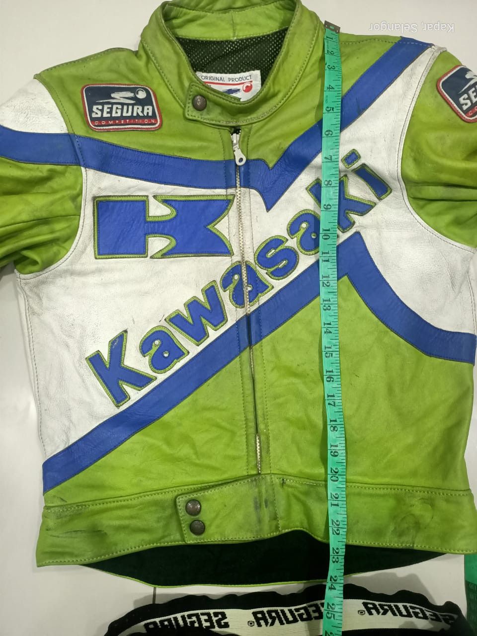 Vintage Vintage segura Kawasaki green racing suit Size US M / EU 48-50 / 2 - 11 Thumbnail