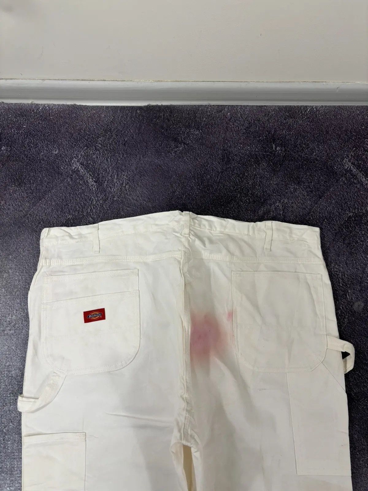 Dickies × Vintage Vintage Dickies Y2K White USA Hype Work Baggy Pants Size US 44 / EU 60 - 5 Thumbnail