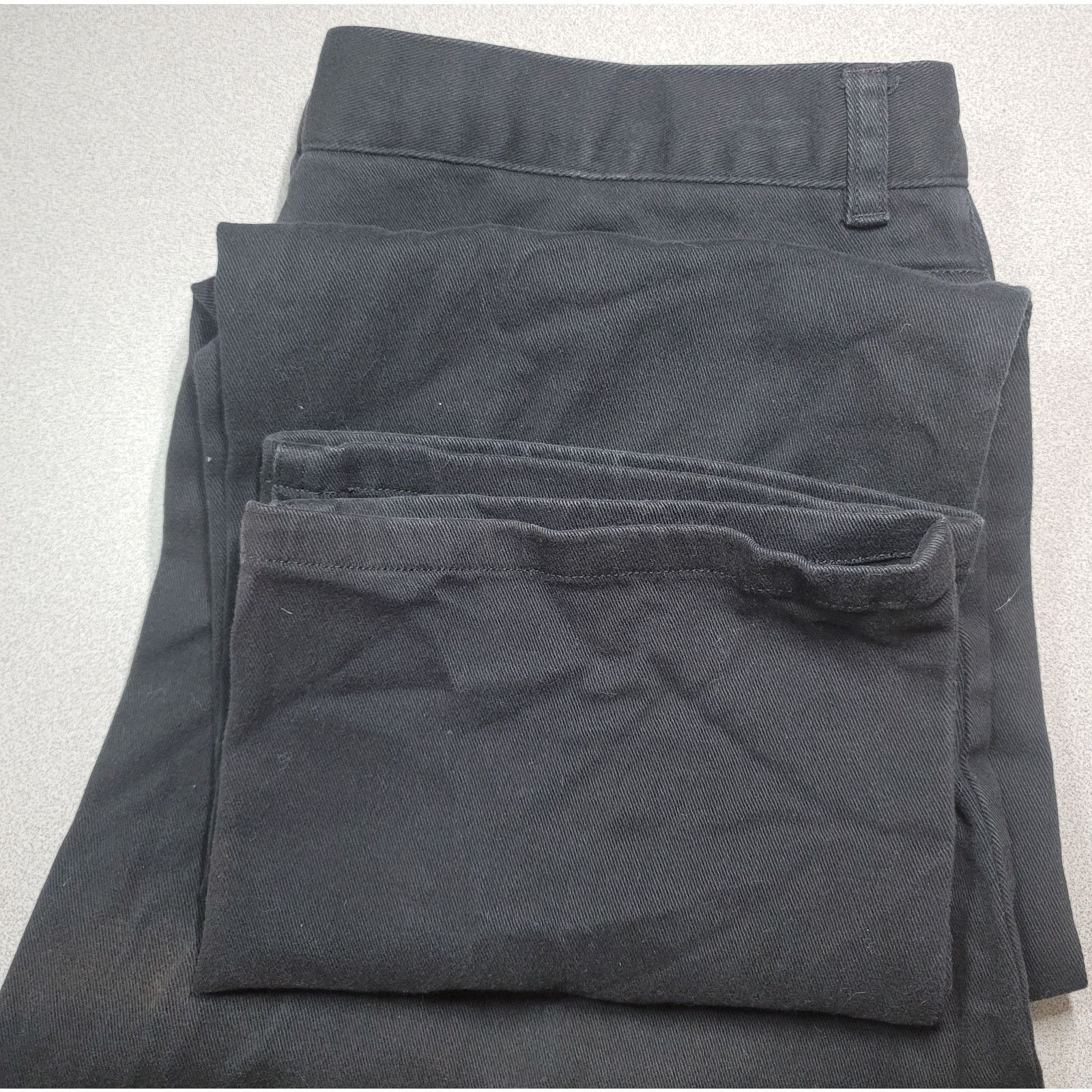 Jones New York Jones New York Black Flat Front Denim Jeans XL 14 16 Size 36" / US 14 / IT 50 - 5 Thumbnail