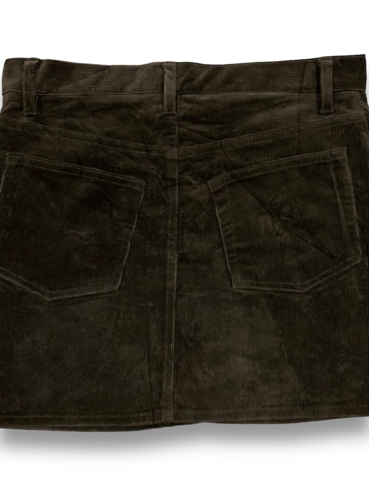 Jil Stuart Vintage Jill Stuart Button Fly Velvet Corduroy Mini Skirt Size 27" / US 4 / IT 40 - 9 Thumbnail