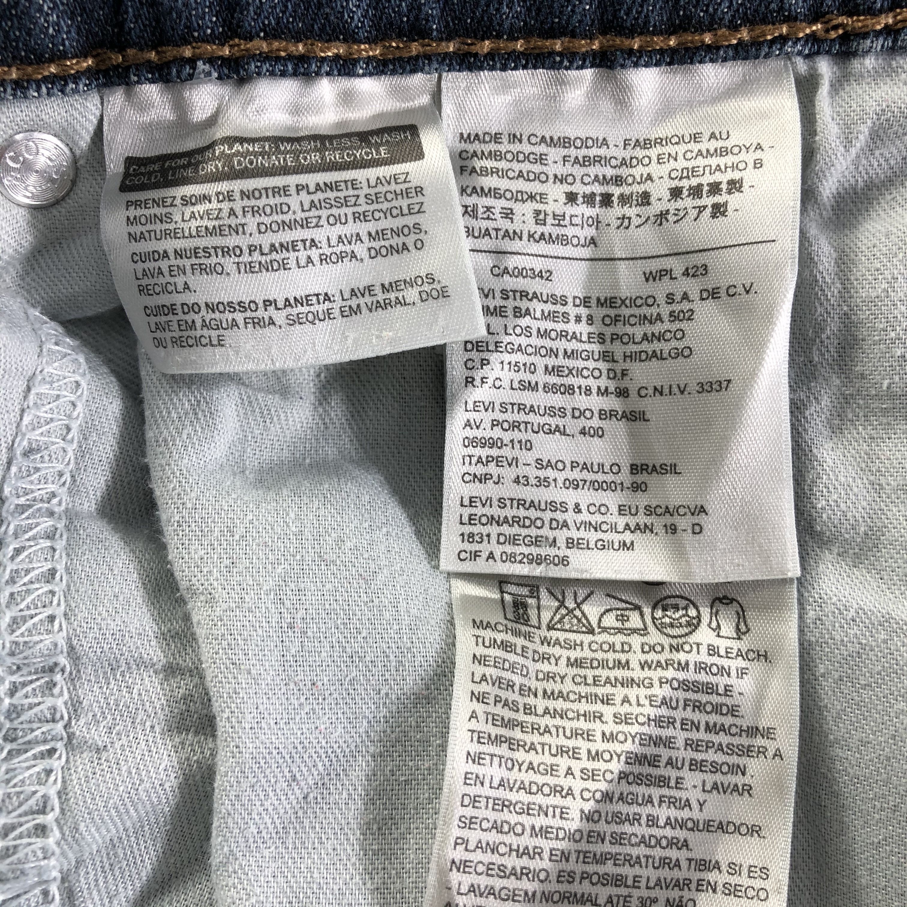 Levi's Vintage Levis 559 Jeans-J4424 Size US 33 - 10 Thumbnail