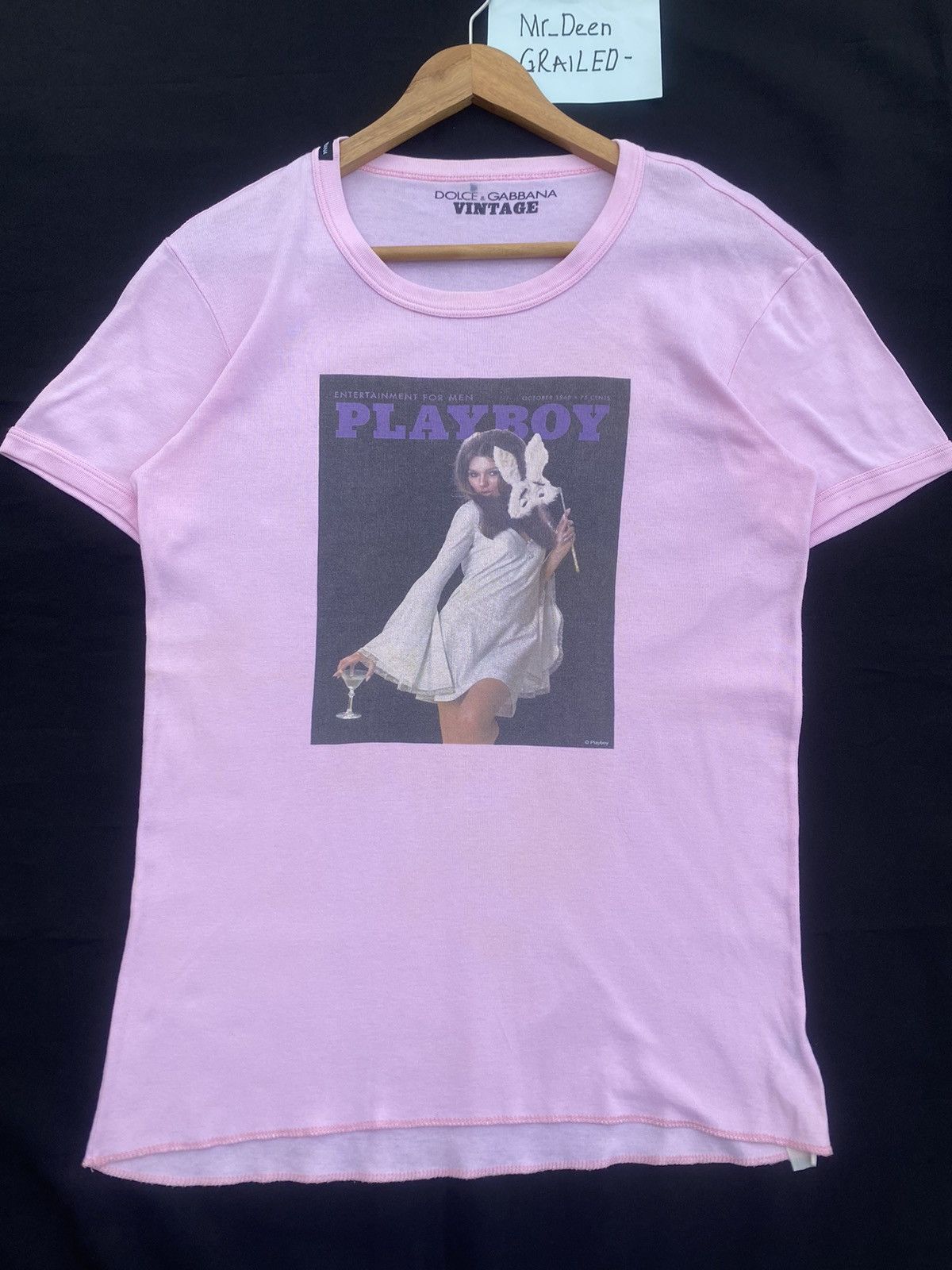 Dolce & Gabbana Rare Dolce & Gabbana Playboy Tshirt Size US S / EU 44-46 / 1 - 4 Thumbnail