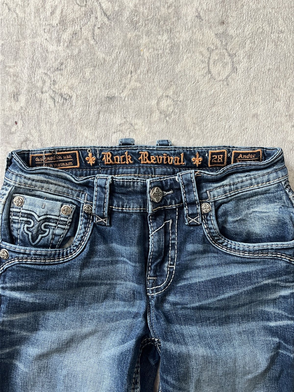 Rock Revival Rock Revival Blue Denim Size US 28 / EU 44 - 4 Thumbnail