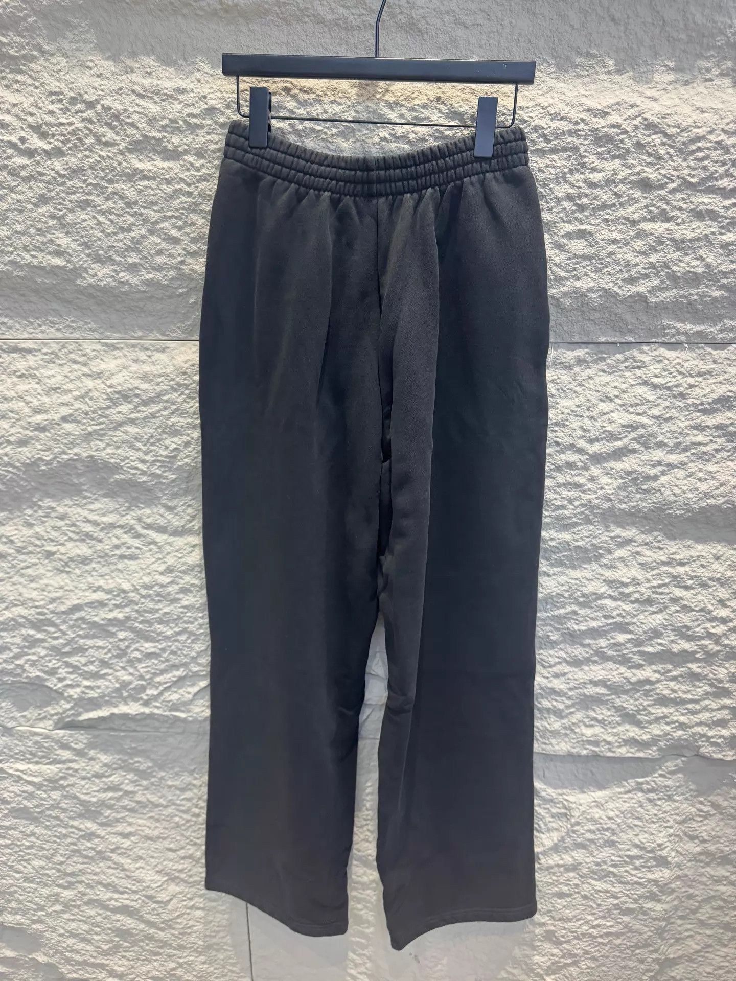 Balenciaga Balenciaga 24FW IB Reflective Logo Black Sweatpants XS Size US 28 / EU 44 - 3 Thumbnail