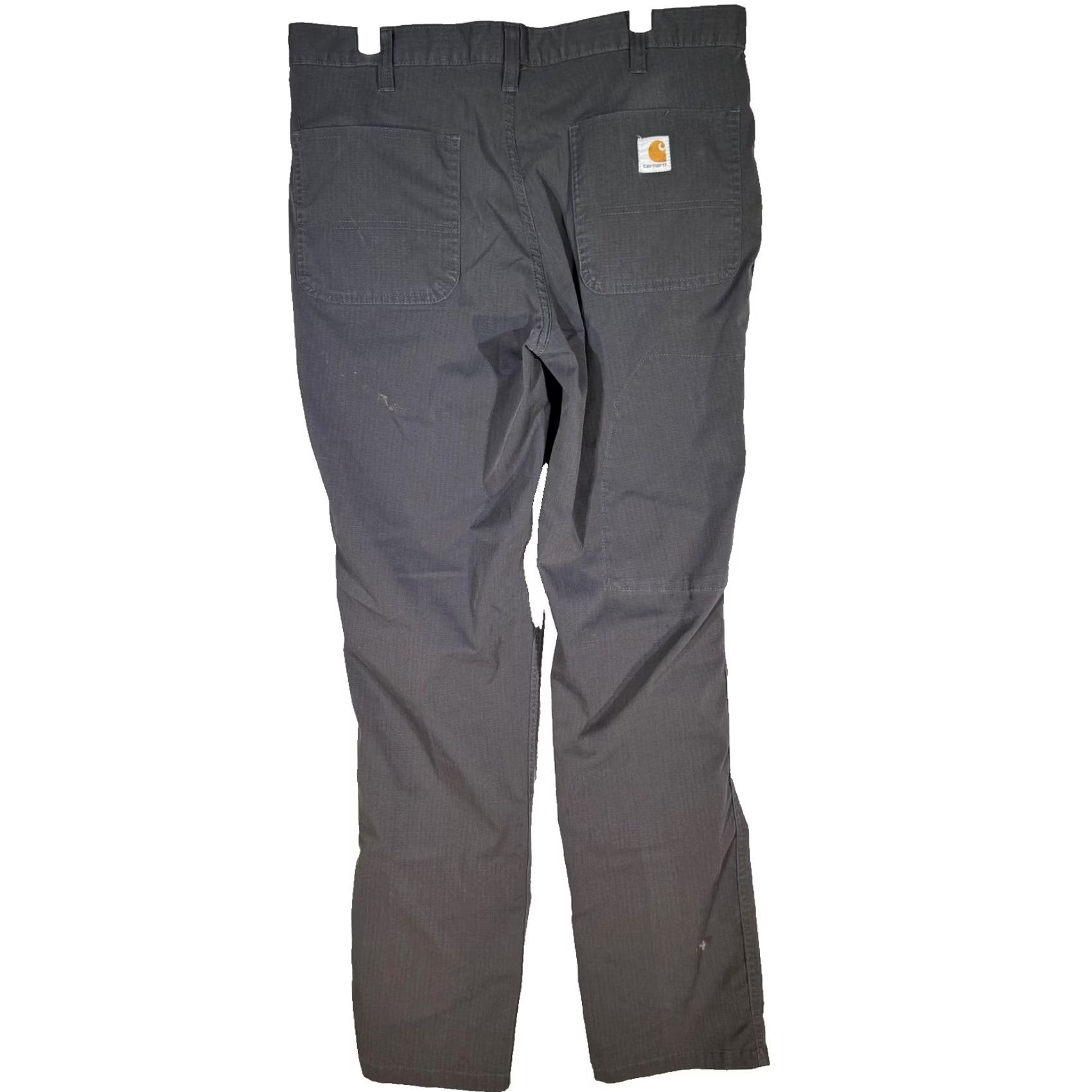 Carhartt VINTAGE Carhartt Pants Mens 34x34 Gray Ripstop Relaxed Fit Workwear Cargo 34x34 Mens Size US 34 / EU 50 - 2 Thumbnail